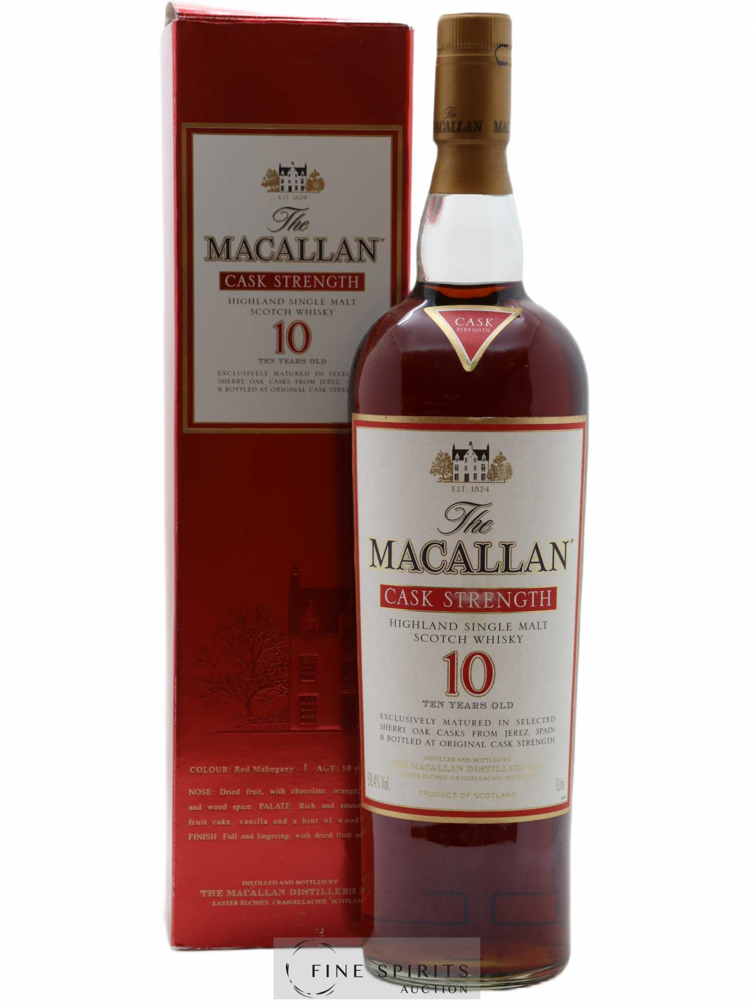 Macallan (The) 10 years Of. Cask Strength Sherry Oak Casks