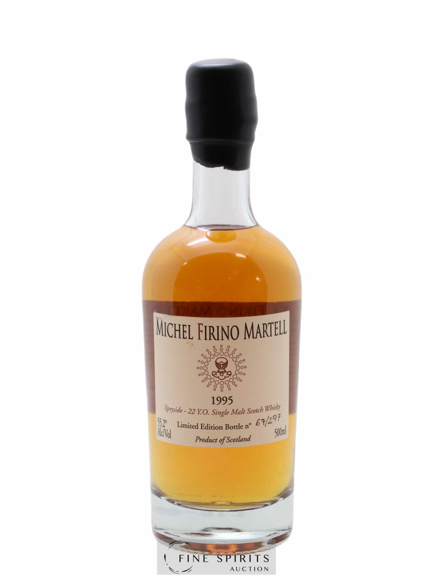 Tormore 22 years 1995 Of. Michel Firino Martell Cask n°20034 - One of 297 - bottled 2018 Limited Edition