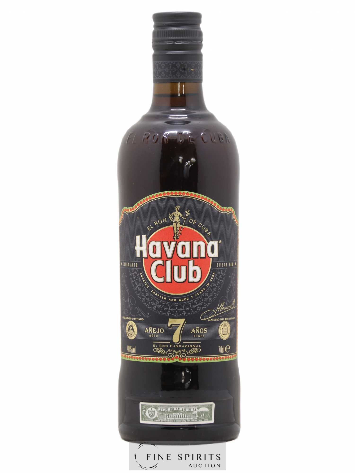 Havana Club 7 years Of. Anejo
