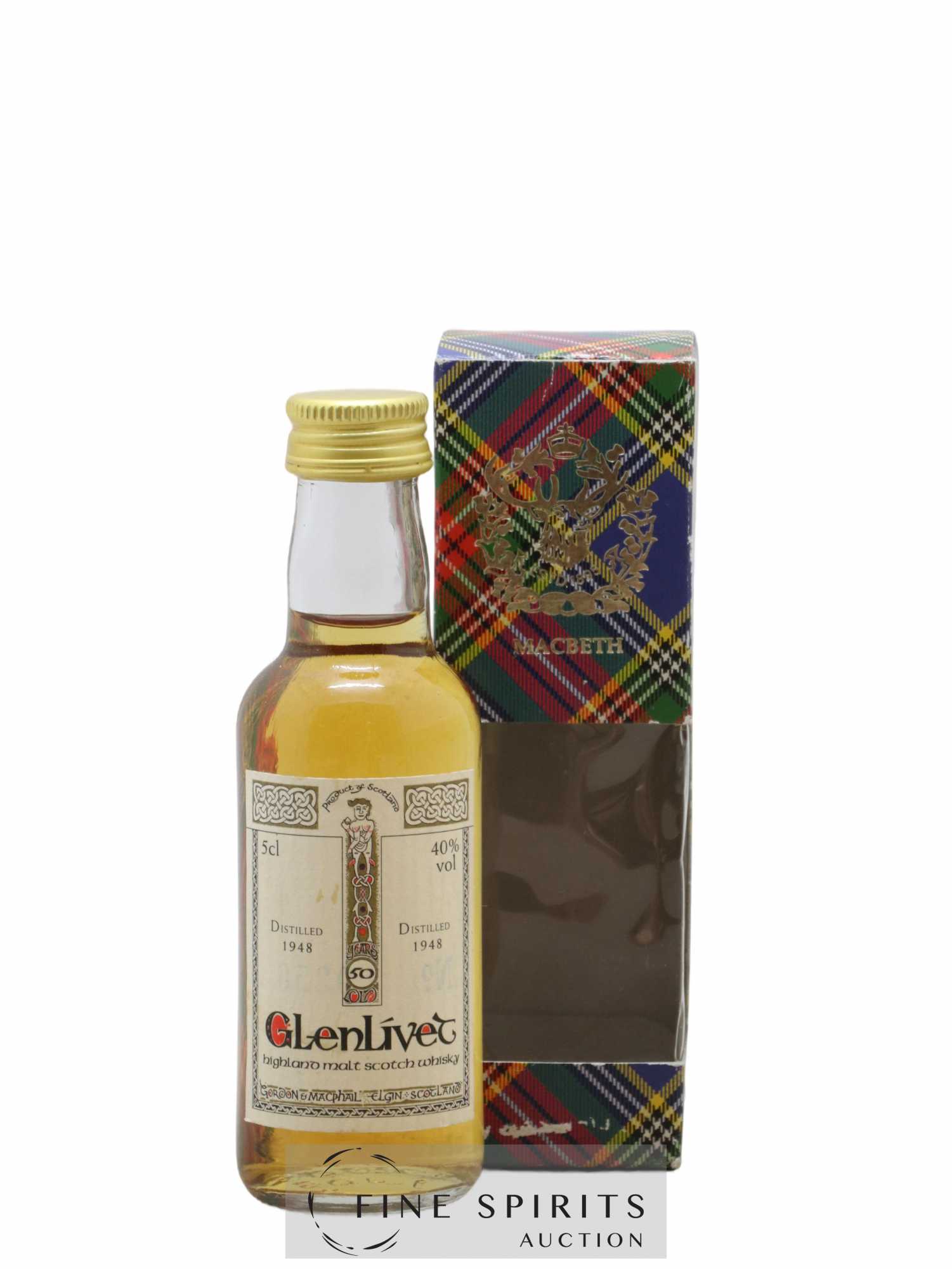 Glenlivet (The) 50 years 1948 Gordon & Macphail