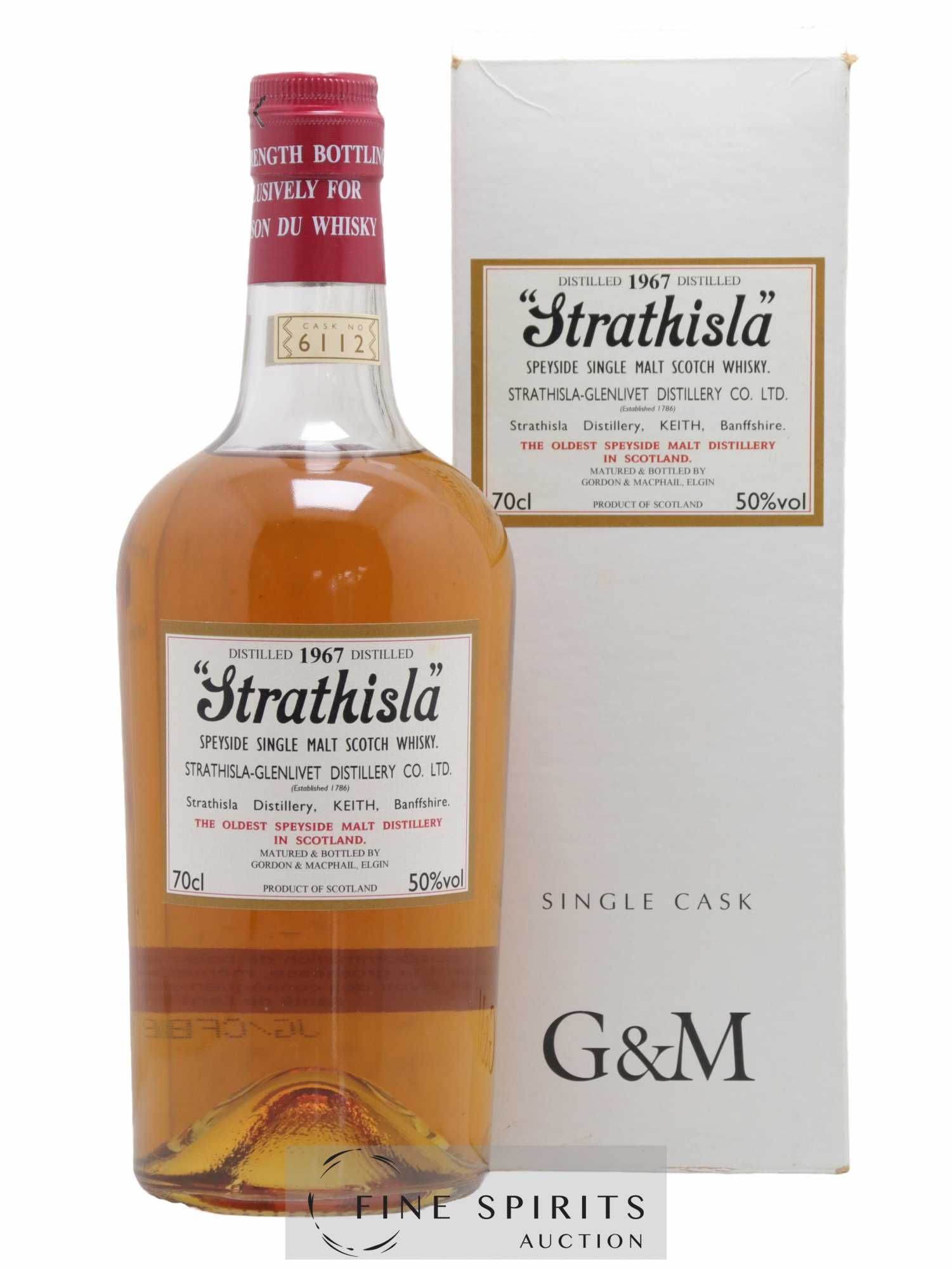 Strathisla 1967 Gordon & Macphail Cask n°6112 - bottled 2007 LMDW