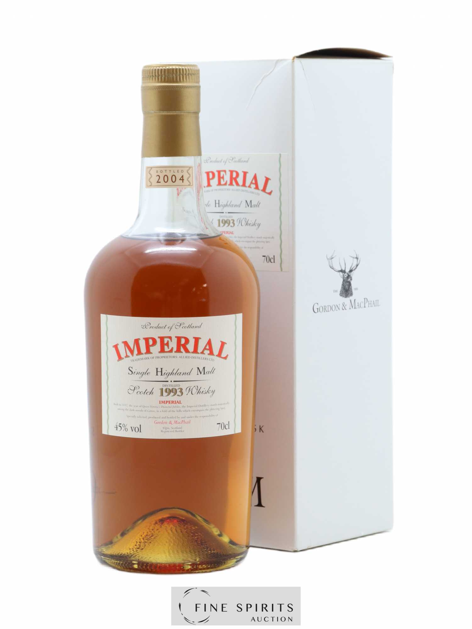 Imperial 1993 Gordon & Macphail bottled 2004