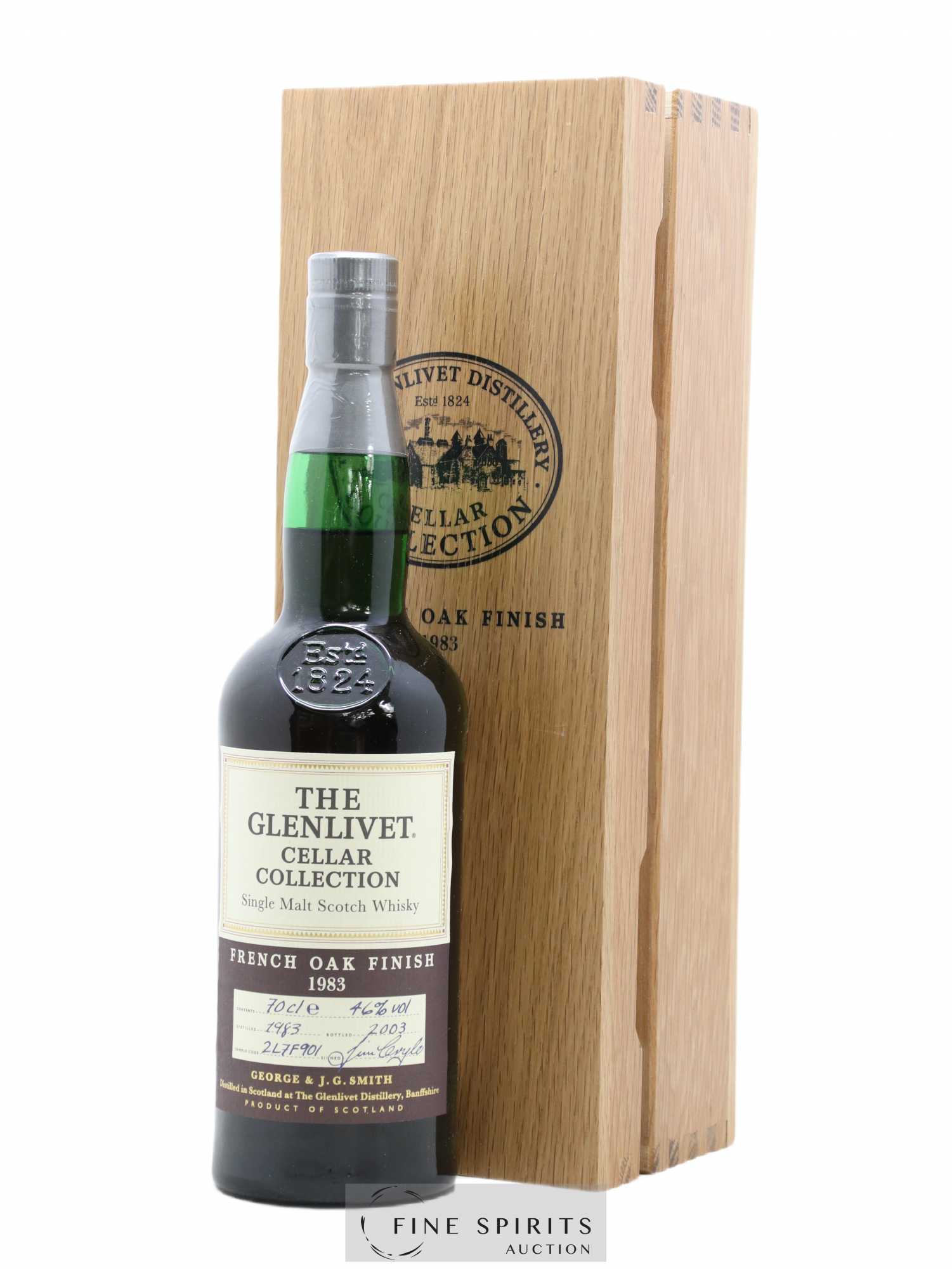 Glenlivet (The) 1983 Of. Cellar Collection French Oak n°2L7F901 - bottled 2003