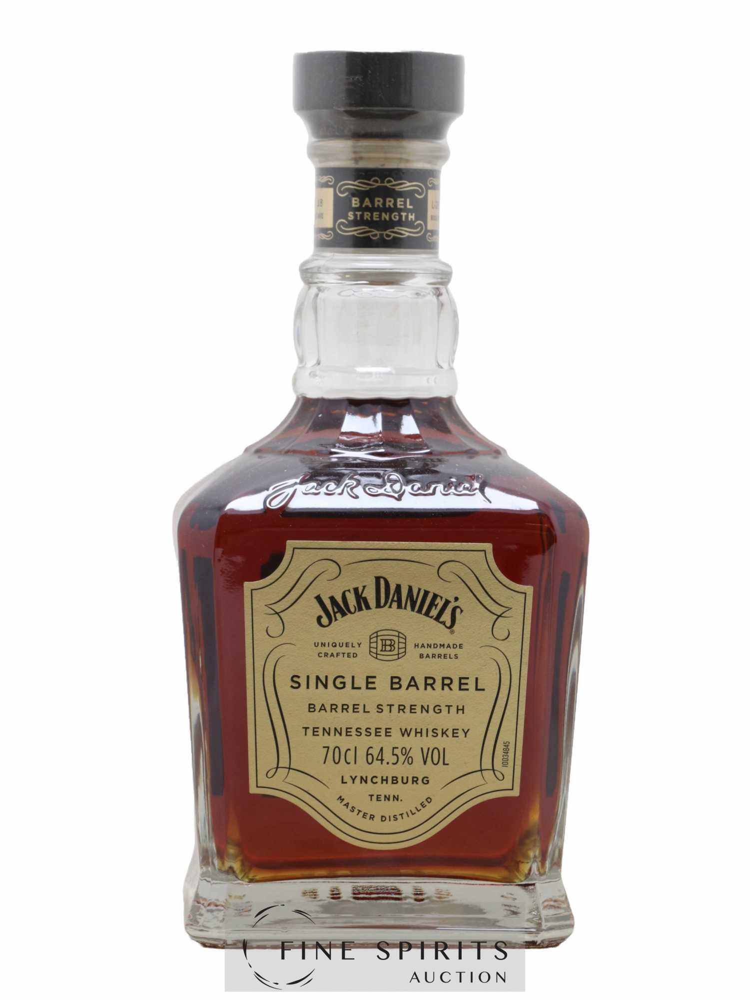 Jack Daniel's Of. Single Barrel n°17-5558 - bottled 2017 Barrel Strength