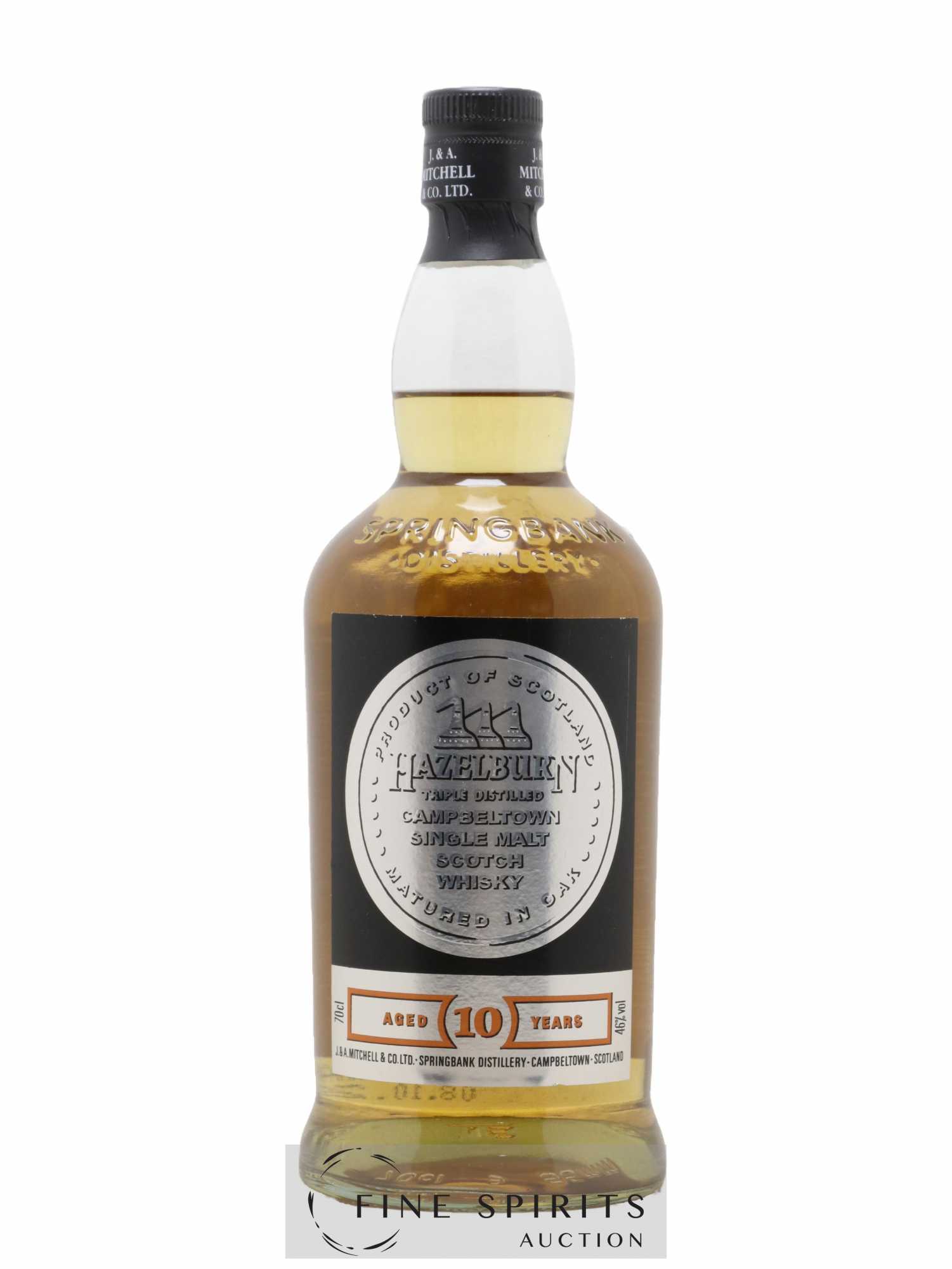 Hazelburn 10 years Of. Triple Distilled
