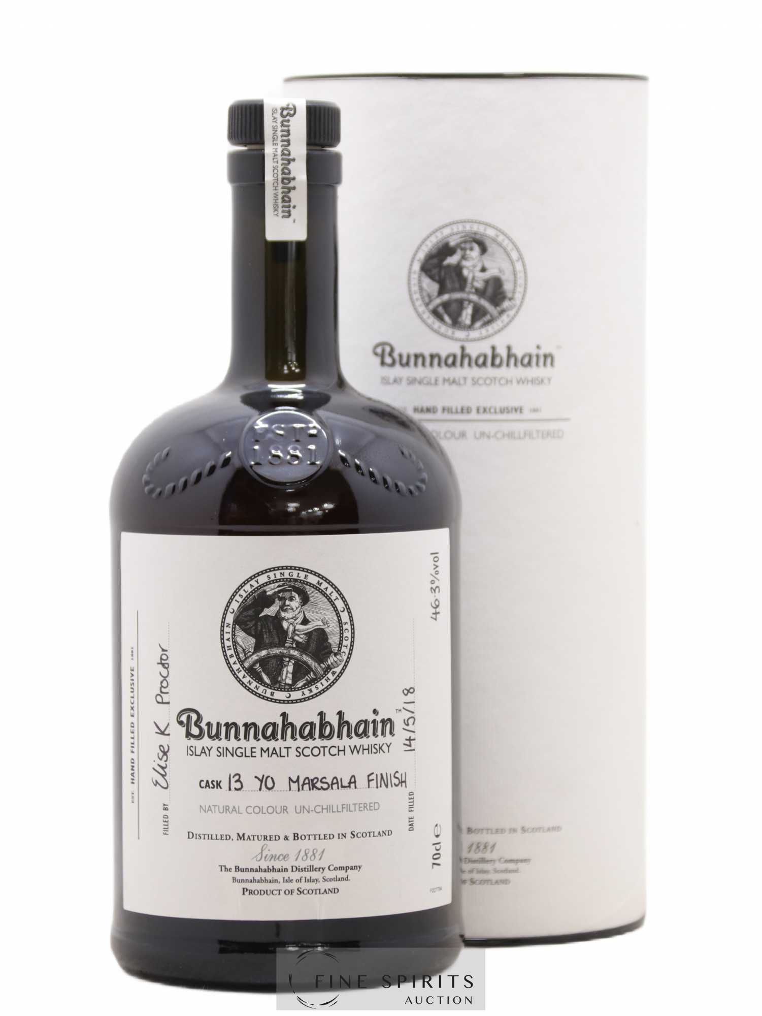 Bunnahabhain 13 years Of. Marsala Finish - bottled 2018