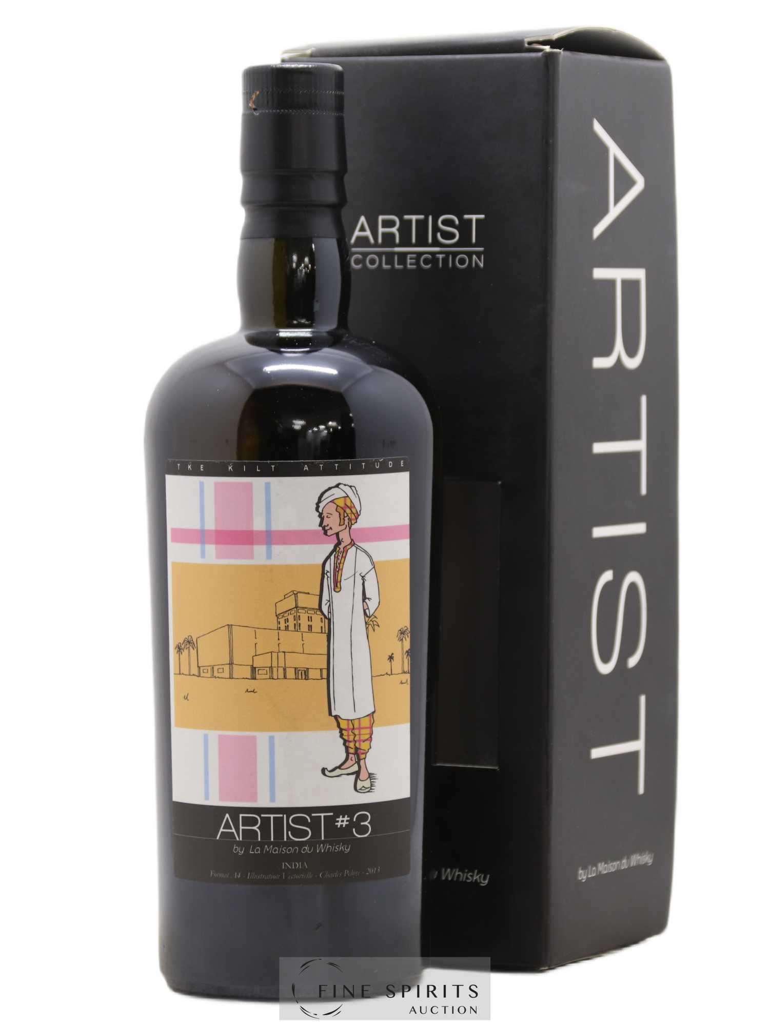 Bunnahabhain 25 years 1988 Signatory Vintage Artist n°3 Hogshead Cask n°1873 - One of 230 - bottled 2014 LMDW