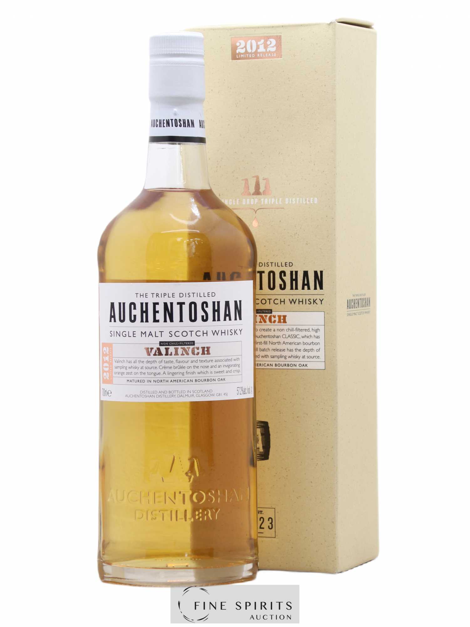 Auchentoshan Of. Valinch Non Chill-Filtered - bottled 2012 Limited Release