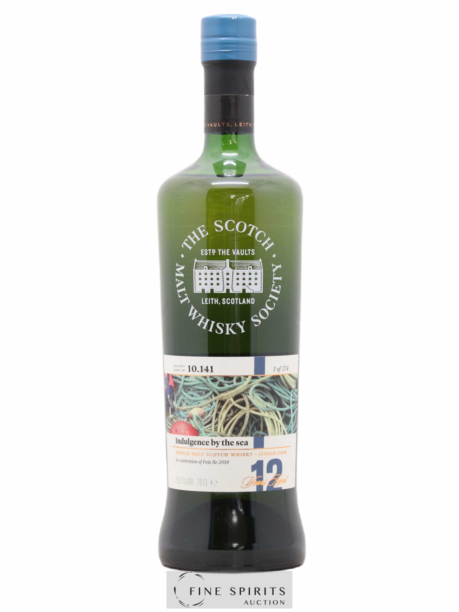 Indulgence by the Sea 12 years The Scotch Malt Whisky Society Cask n°10.141 - One of 174 Feis Ile 2018