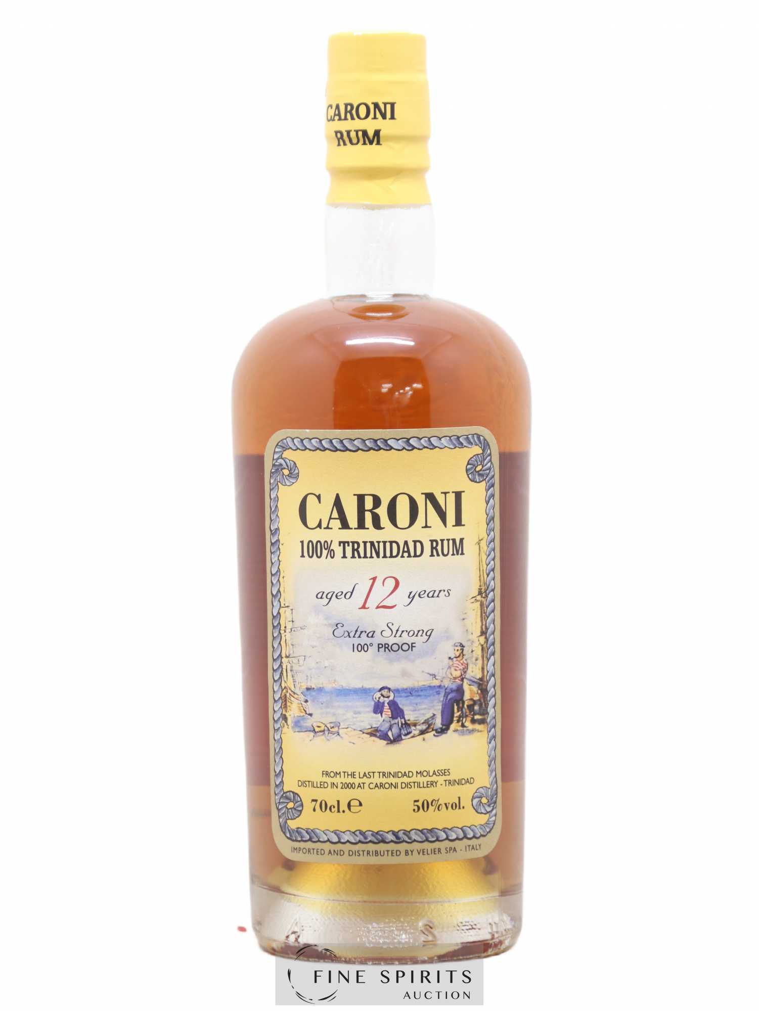 Caroni 12 years 2000 Velier 100° Proof bottled 2012 Extra Strong
