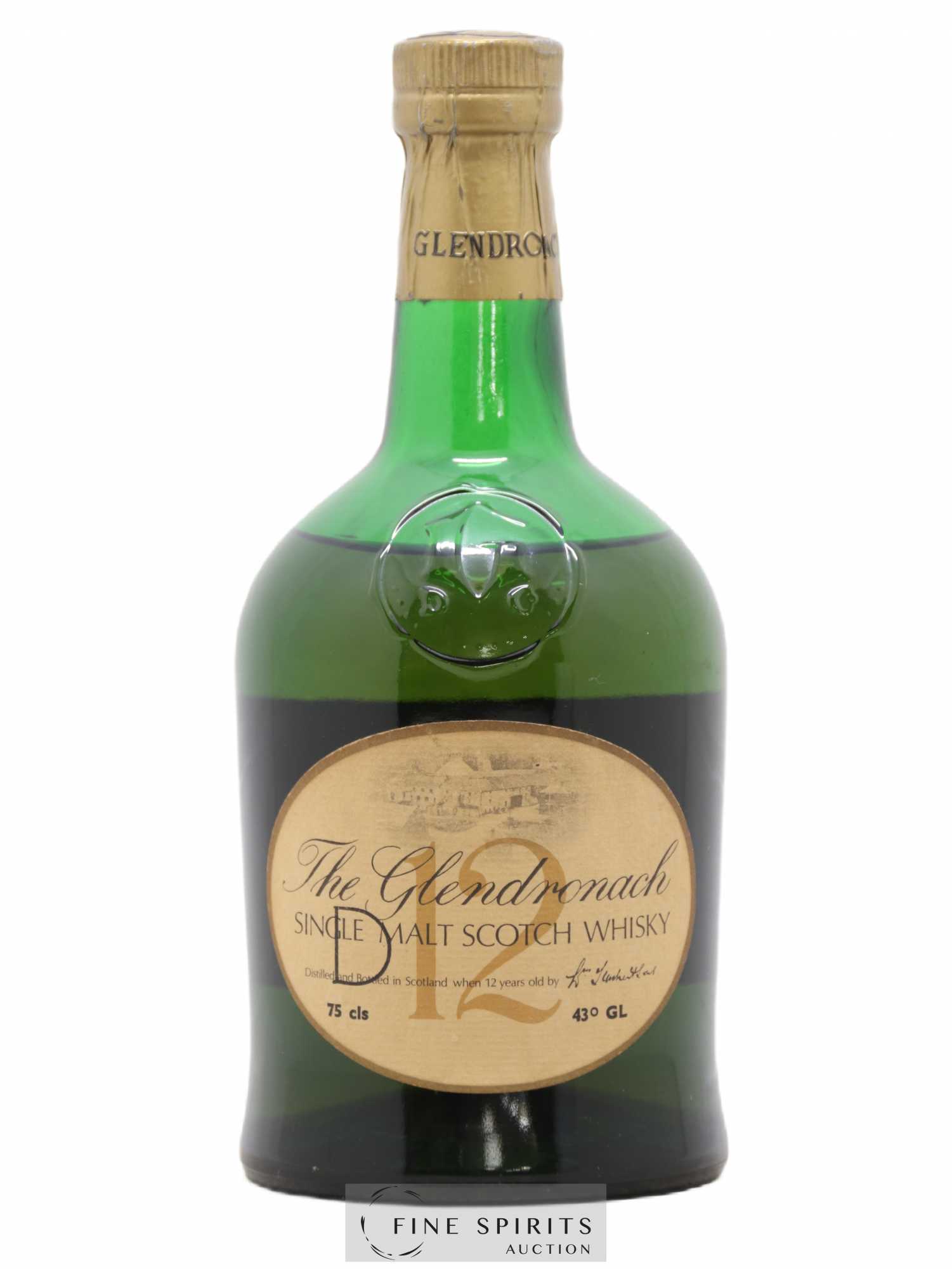 The Glendronach 12 years Of. Pommery et Greno Import