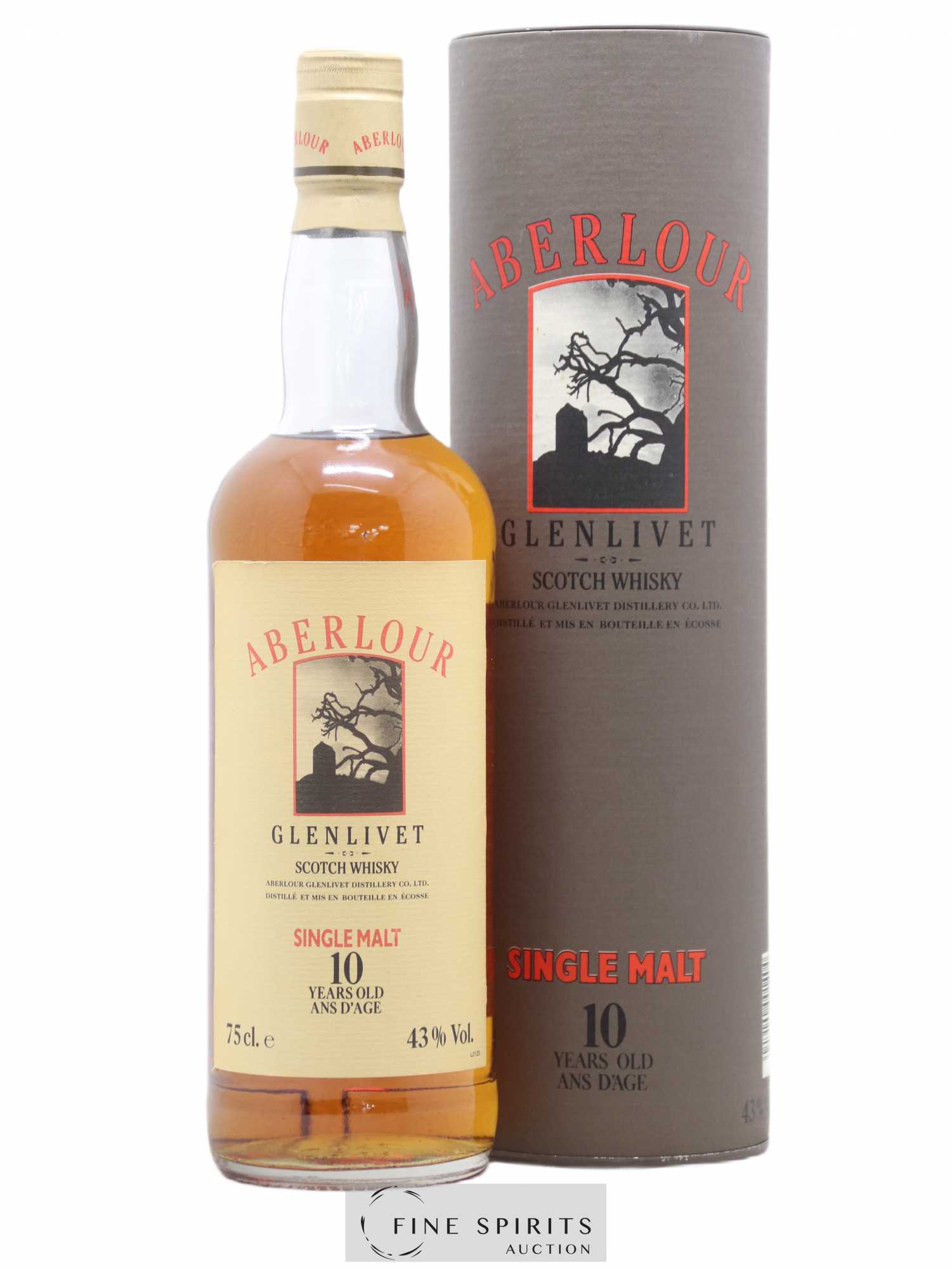 Aberlour-Glenlivet 10 years Of. G.M.C. Import