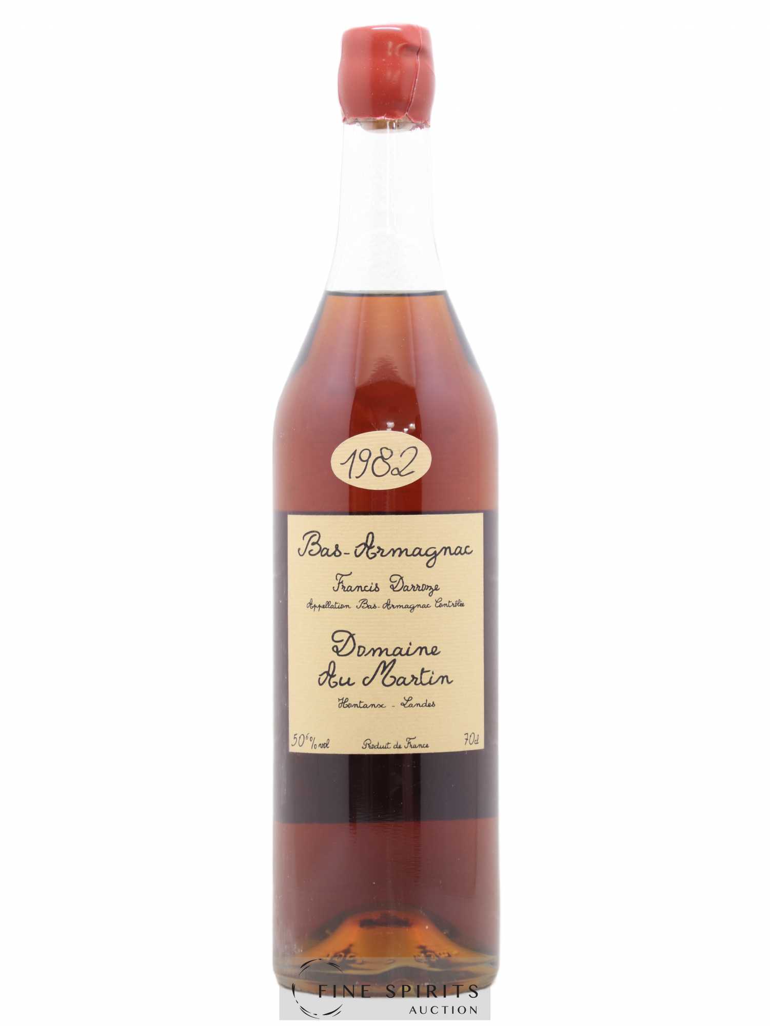 Francis Darroze 1982 Of. Domaine Au Martin bottled 2004 Collection Unique