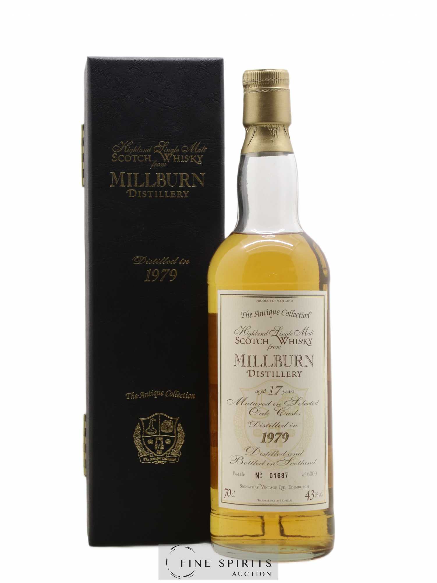 Millburn 17 years 1979 Signatory Vintage Oak Casks - One of 6000 - bottled 1996 The Antique Collection