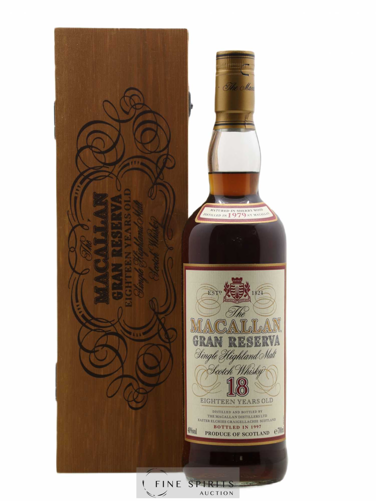Macallan (The) 18 years 1979 Of. Gran Reserva bottled 1997