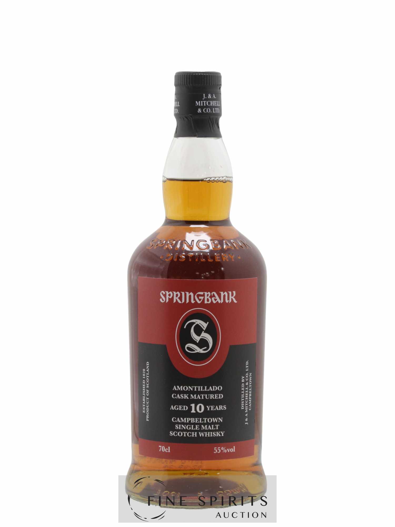 Springbank 10 years 2014 Of. Amontillado Cask Matured One of 9900 - bottled 2024