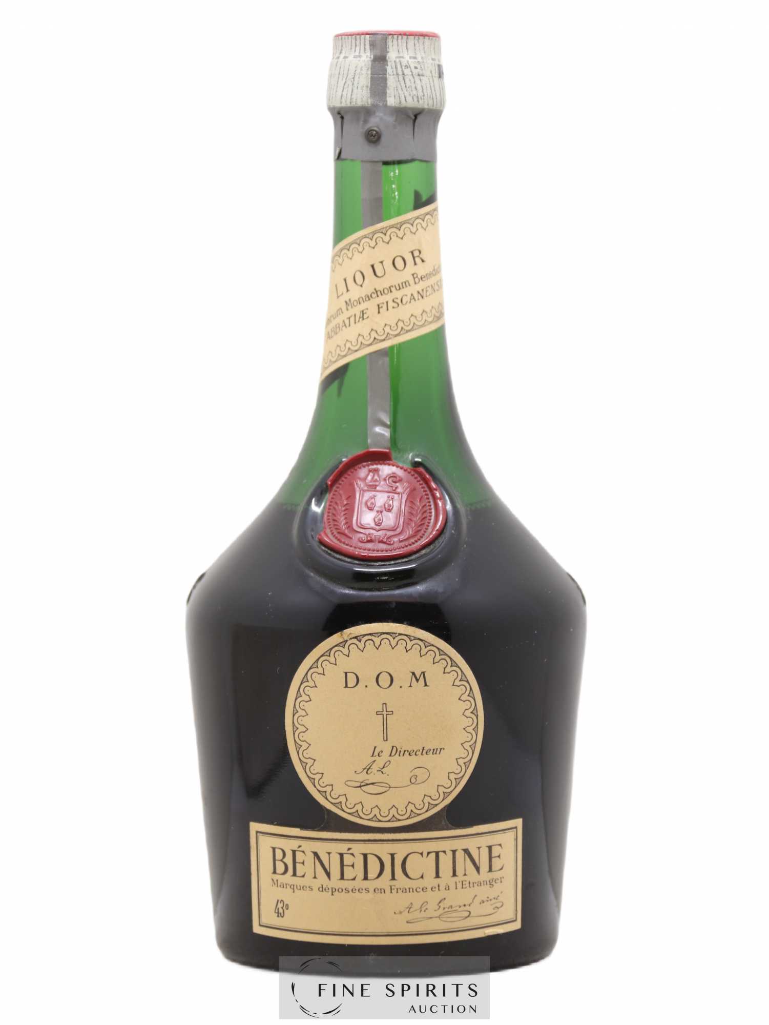 Bénédictine Of. Red Wax