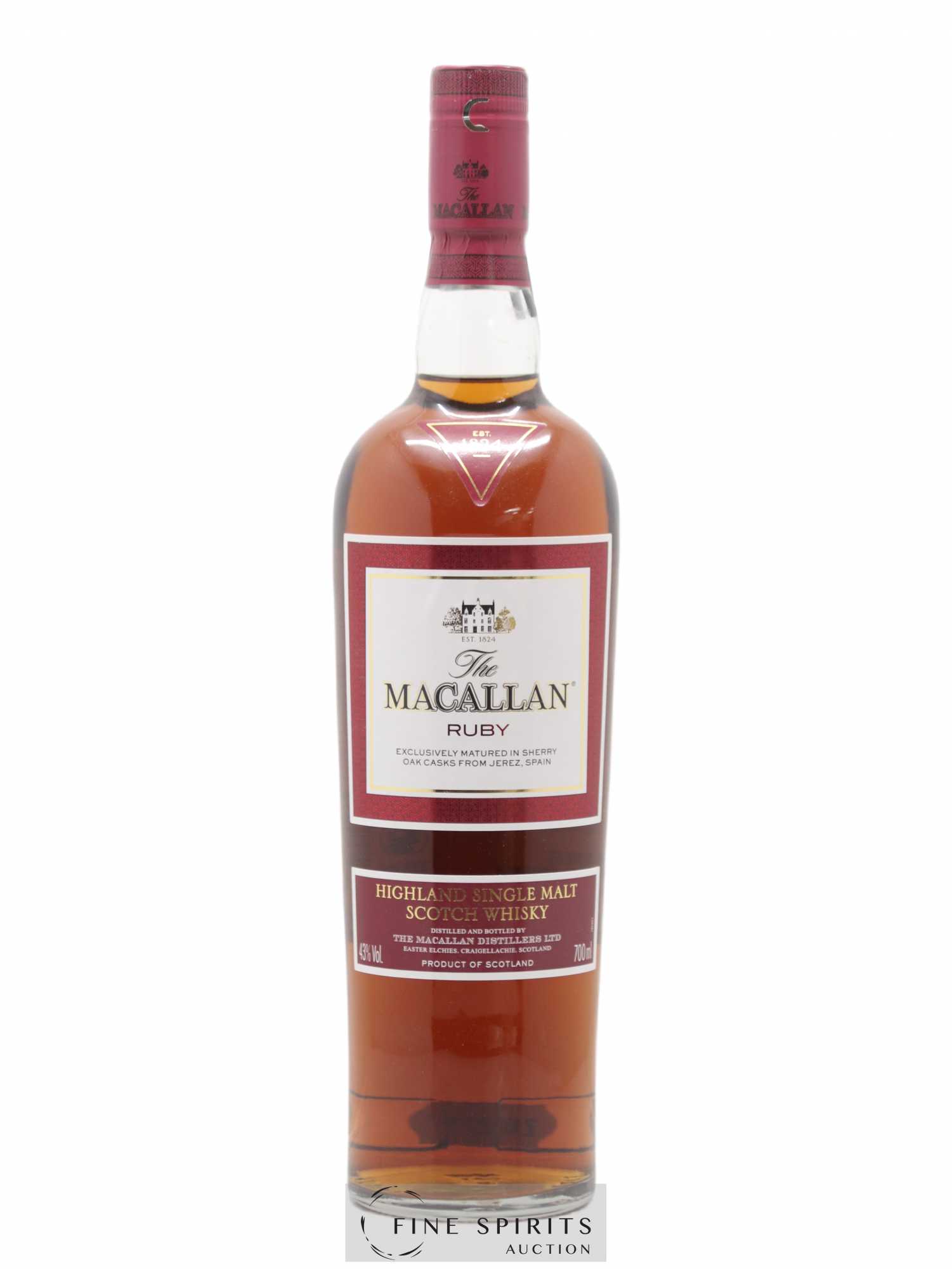 Macallan Of. Ruby matured in Sherry Oak