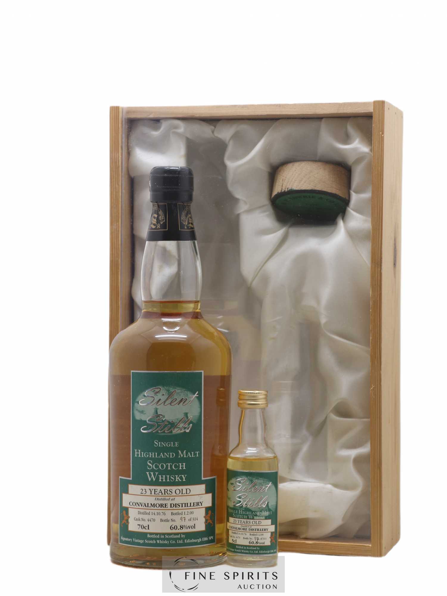 Convalmore 23 years 1976 Of. Silent Stills Cask n°4470 - One of 314 - bottled 2000