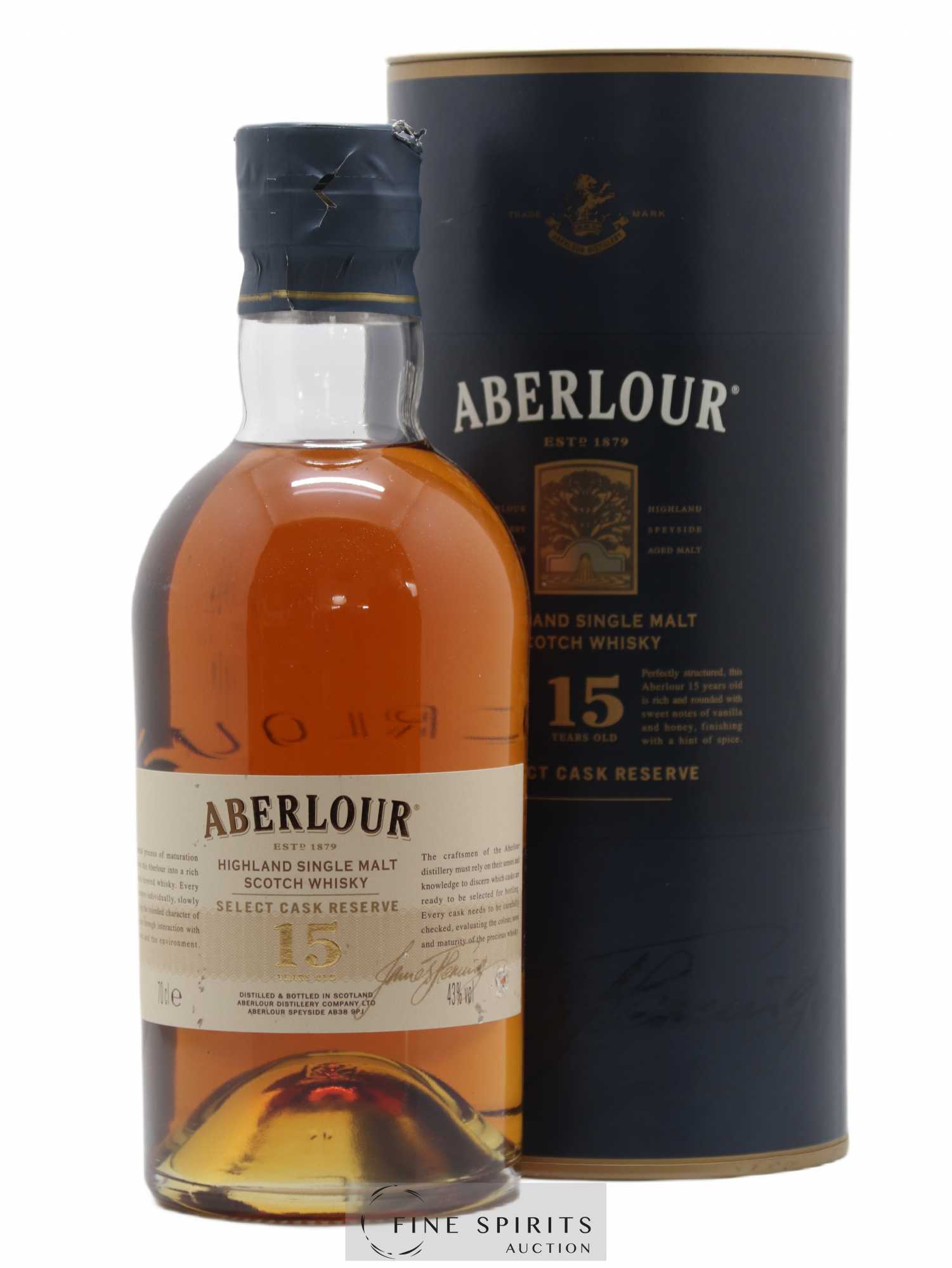 Aberlour 15 years Of. Select Cask Reserve