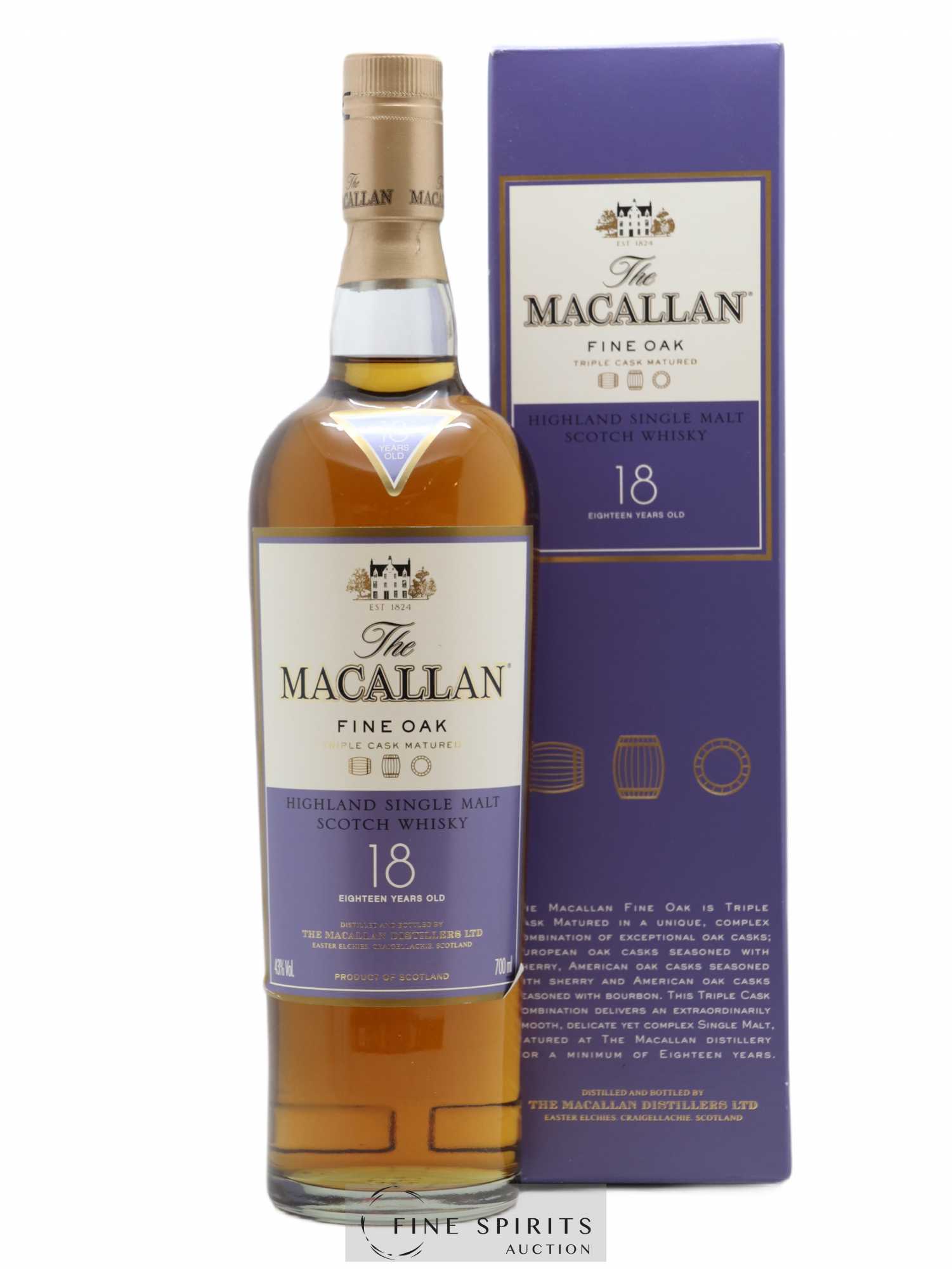 Macallan (The) 18 years Of. Fine Oak Triple Cask Matured