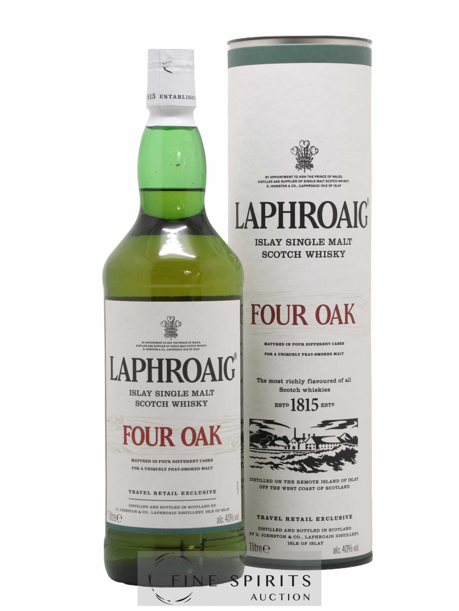 Laphroaig Of. Four Oak Travel Retail Exclusive (1L.)