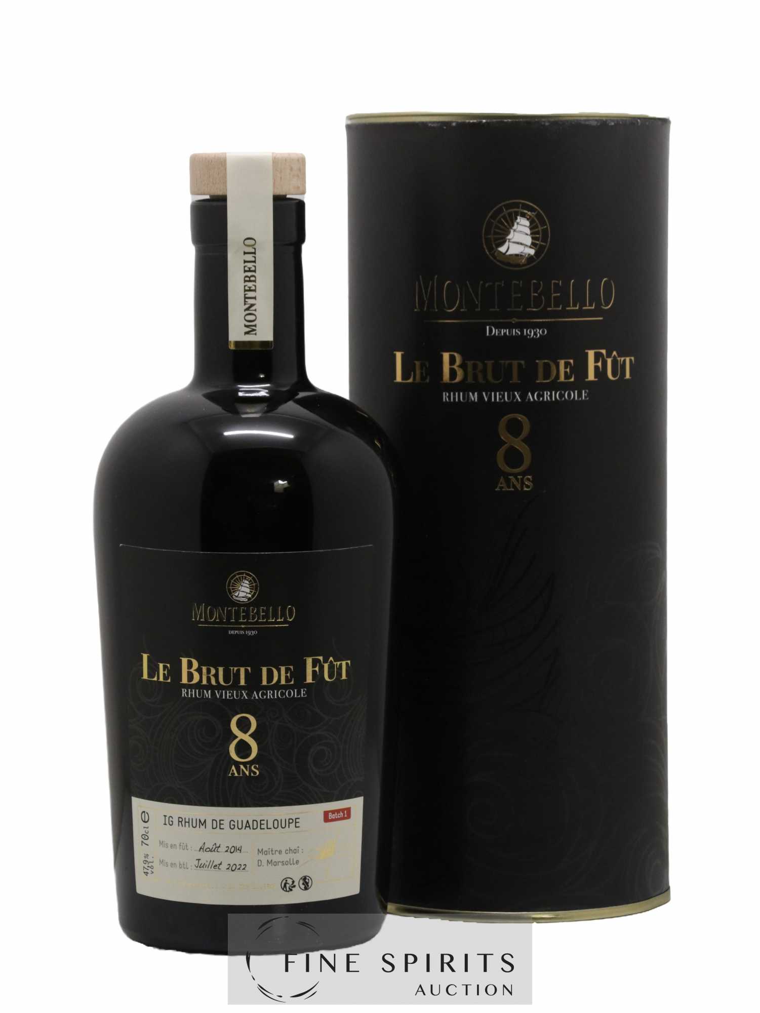 Montebello 8 years 2014 Of. Le Brut de Fût Batch 1 - bottled 2022