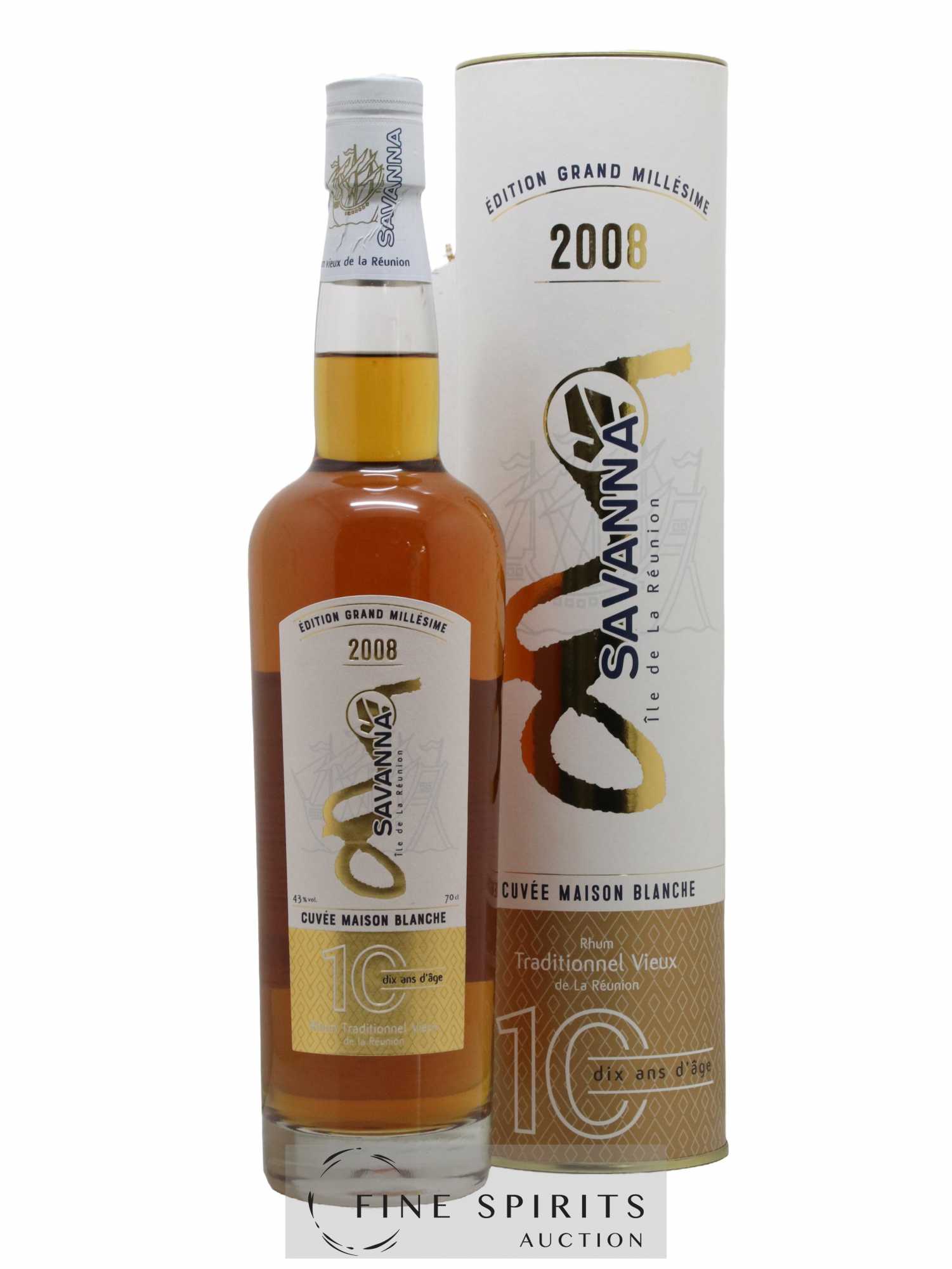 Savanna 10 years 2008 Of. Cuvée Maison Blanche Edition Grand Millésime