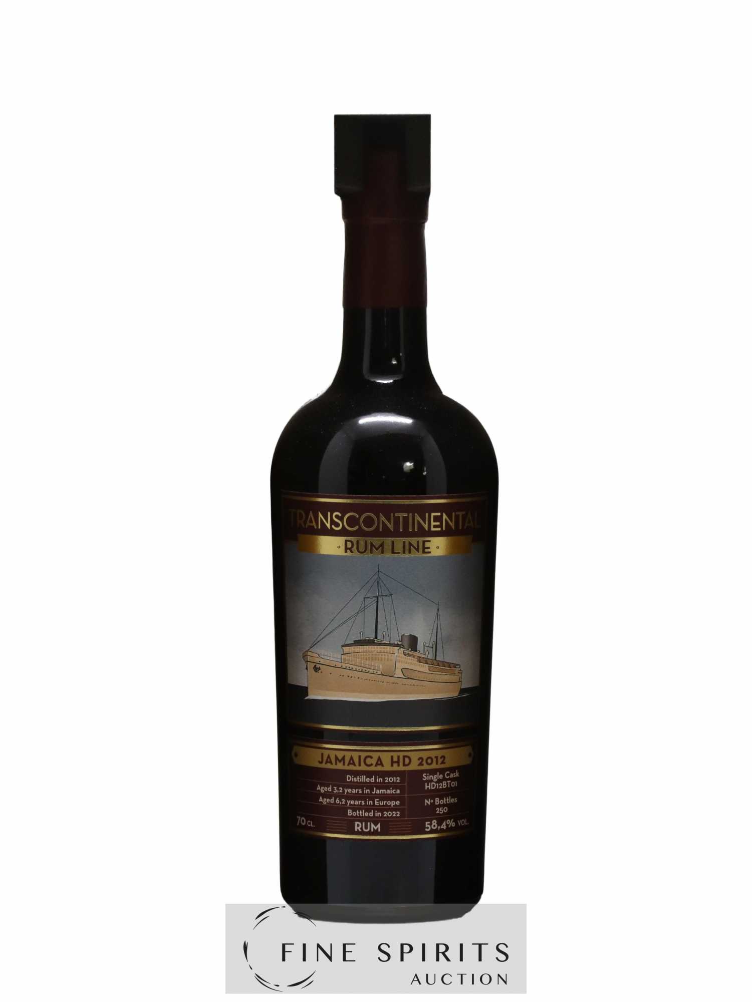 Jamaica HD 2012 LMDW Line n°49 Cask HD12BT01 - bottled 2022 Transcontinental Rum Line