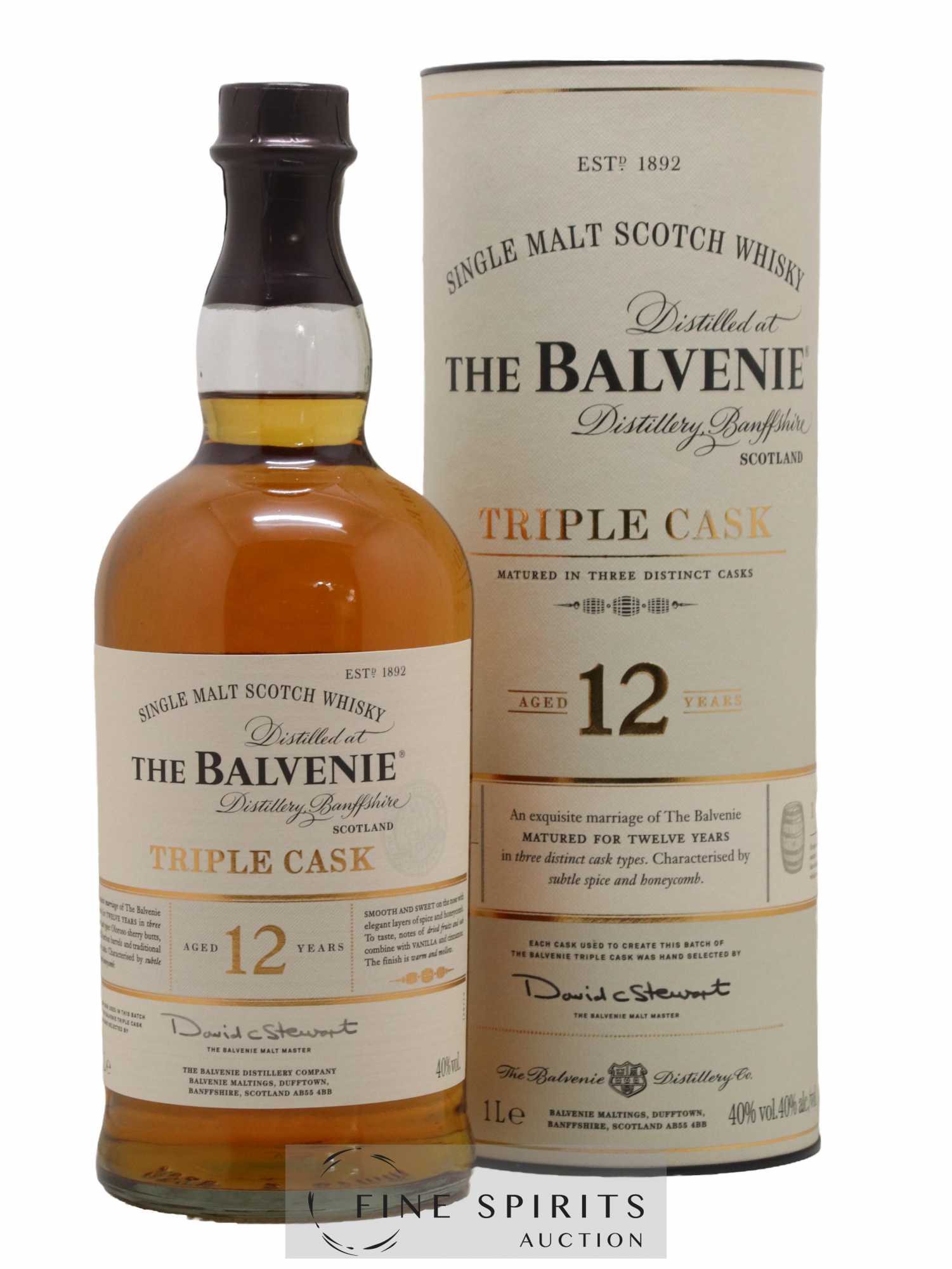 Balvenie (The) 12 years Of. Triple Cask (1L.)