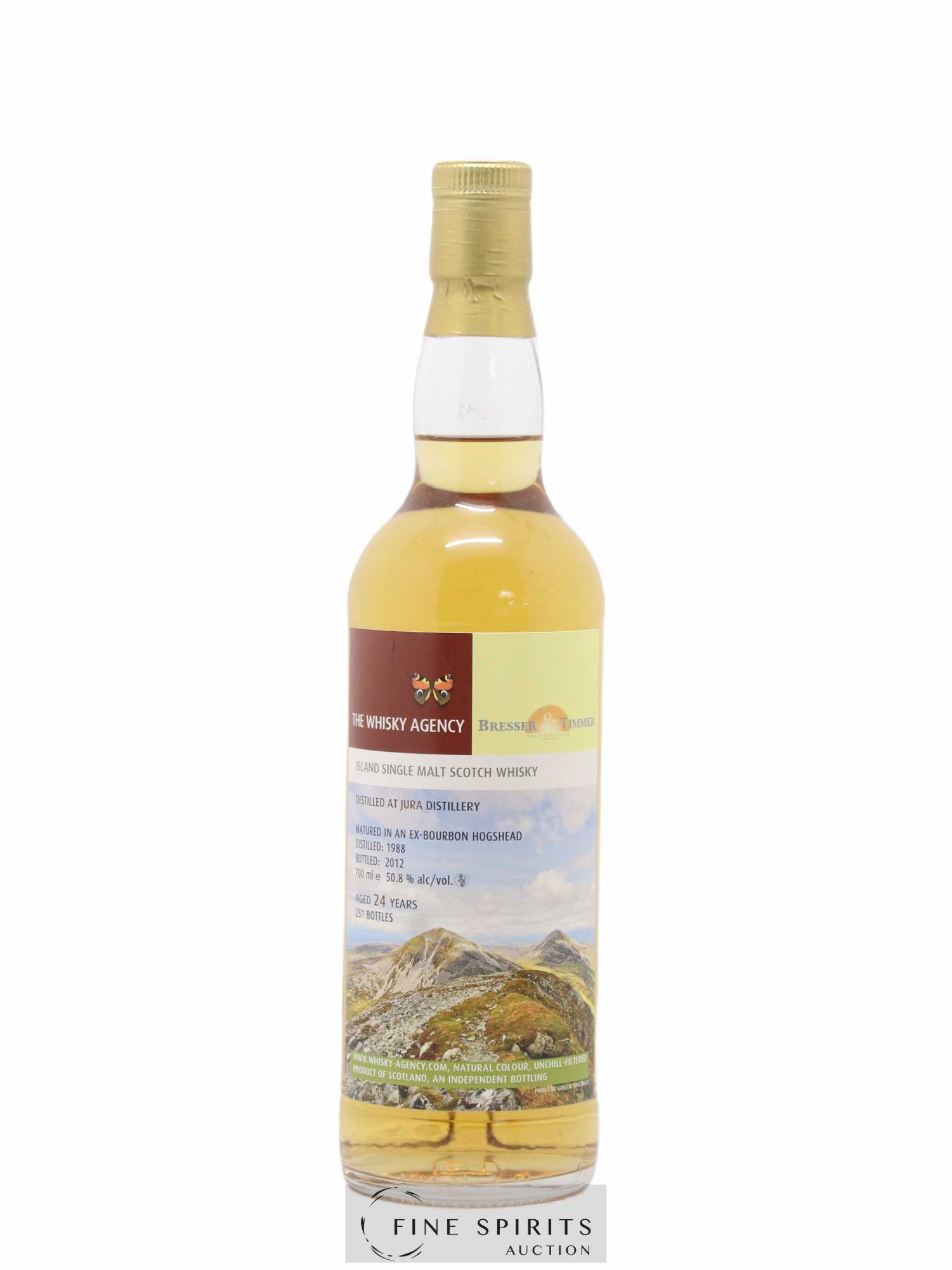 Jura 24 years 1988 The Whisky Agency One of 251 - bottled 2012 Bresser & Timmer