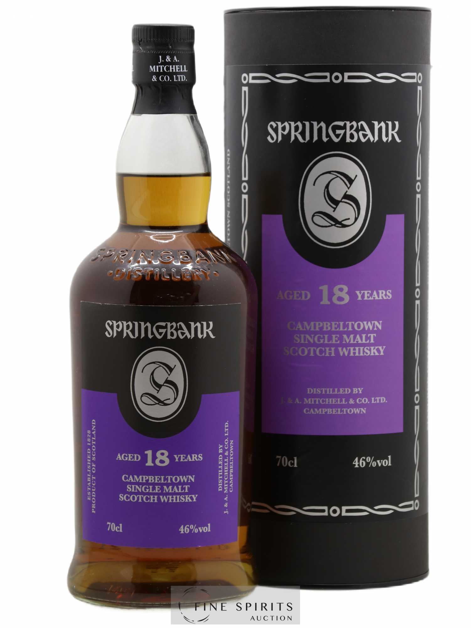 Acheter Springbank 18 years Of. Purple Label (lot 618)