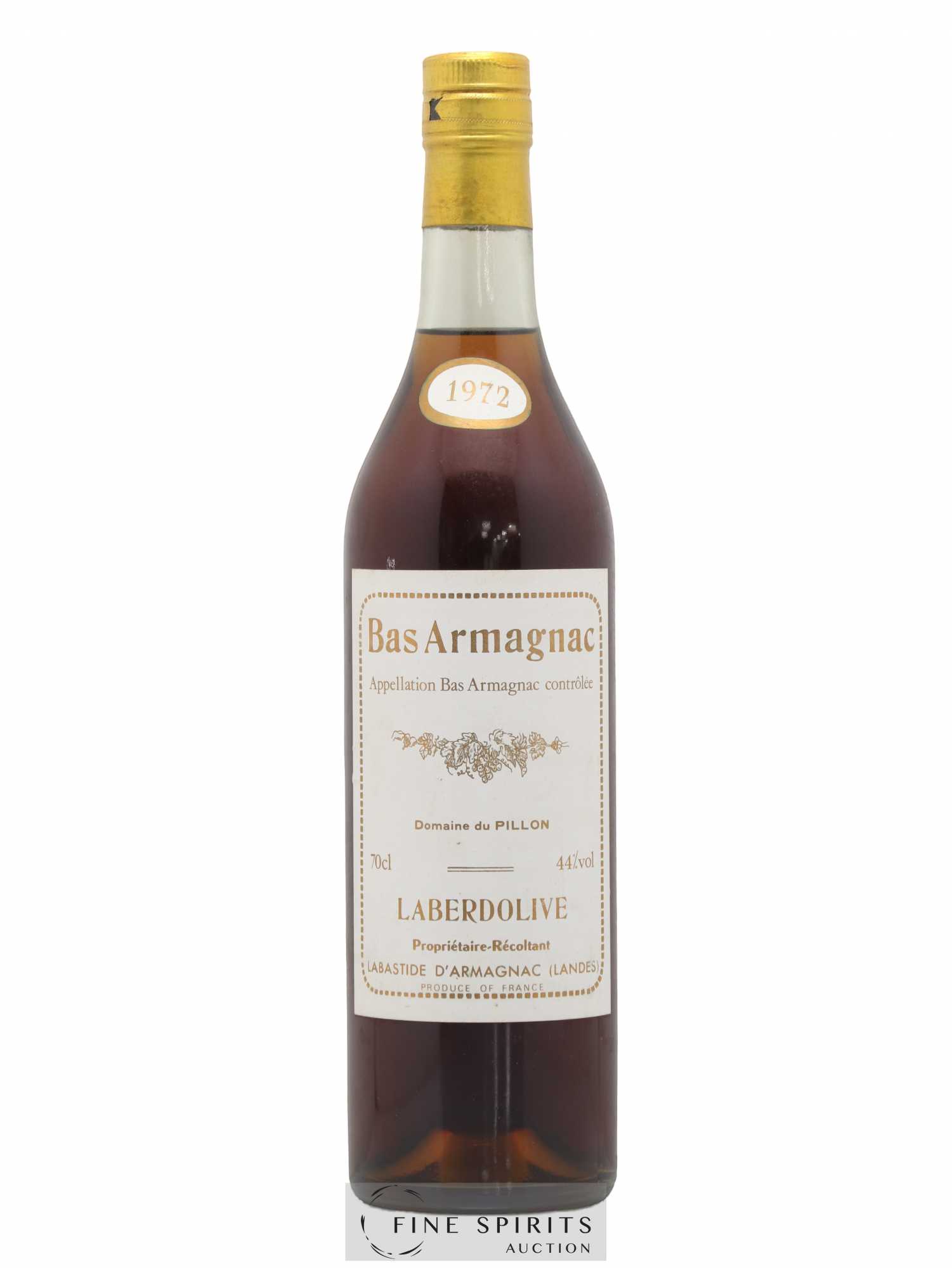 Laberdolive 1972 Of. Domaine du Pillon