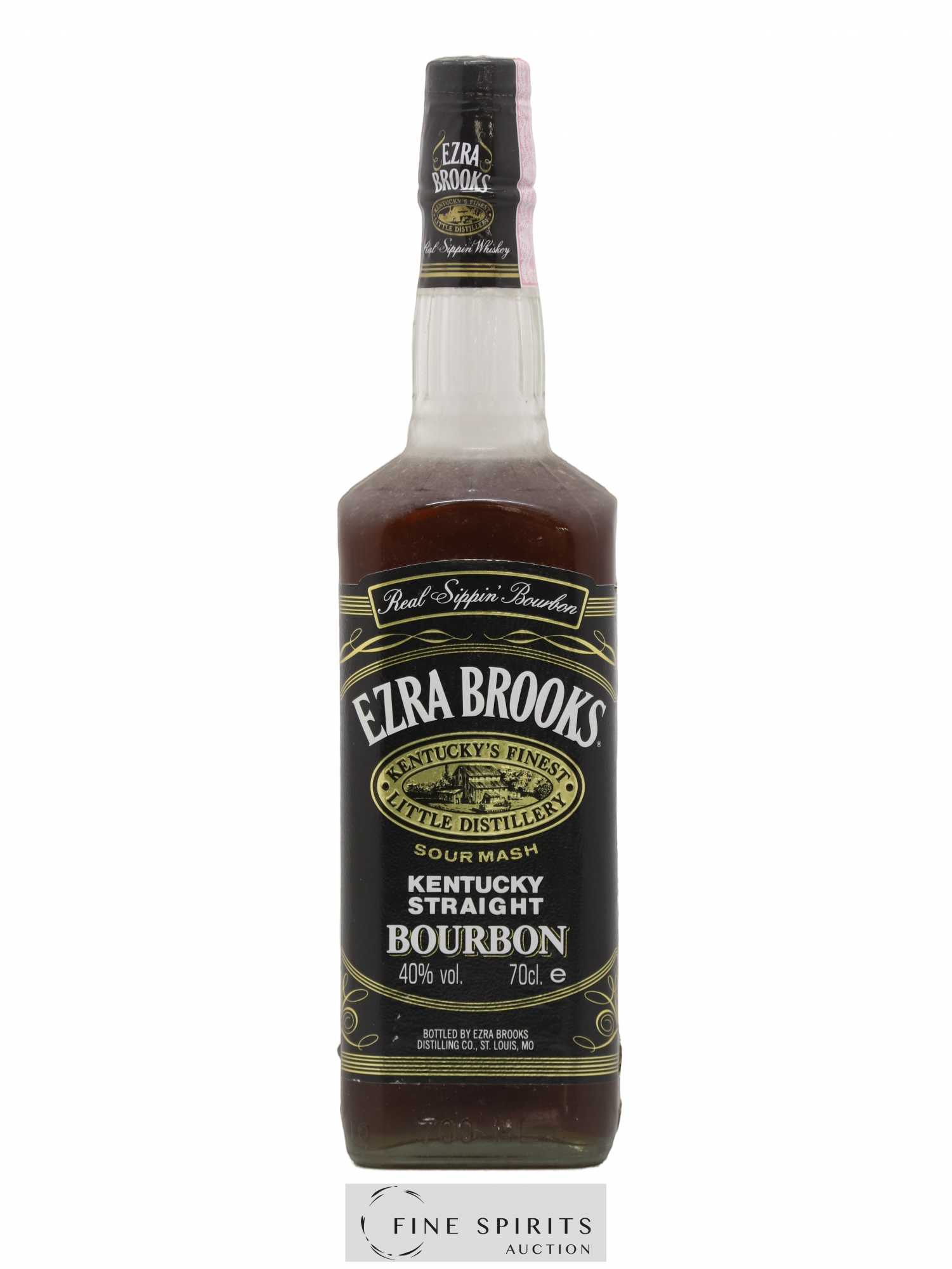 Ezra Brooks Of. Sour Mash
