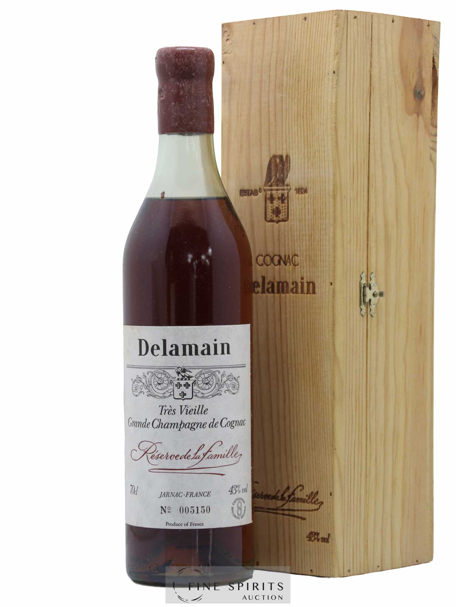 Delamain Of. Réserve de la Famille Très Vieille