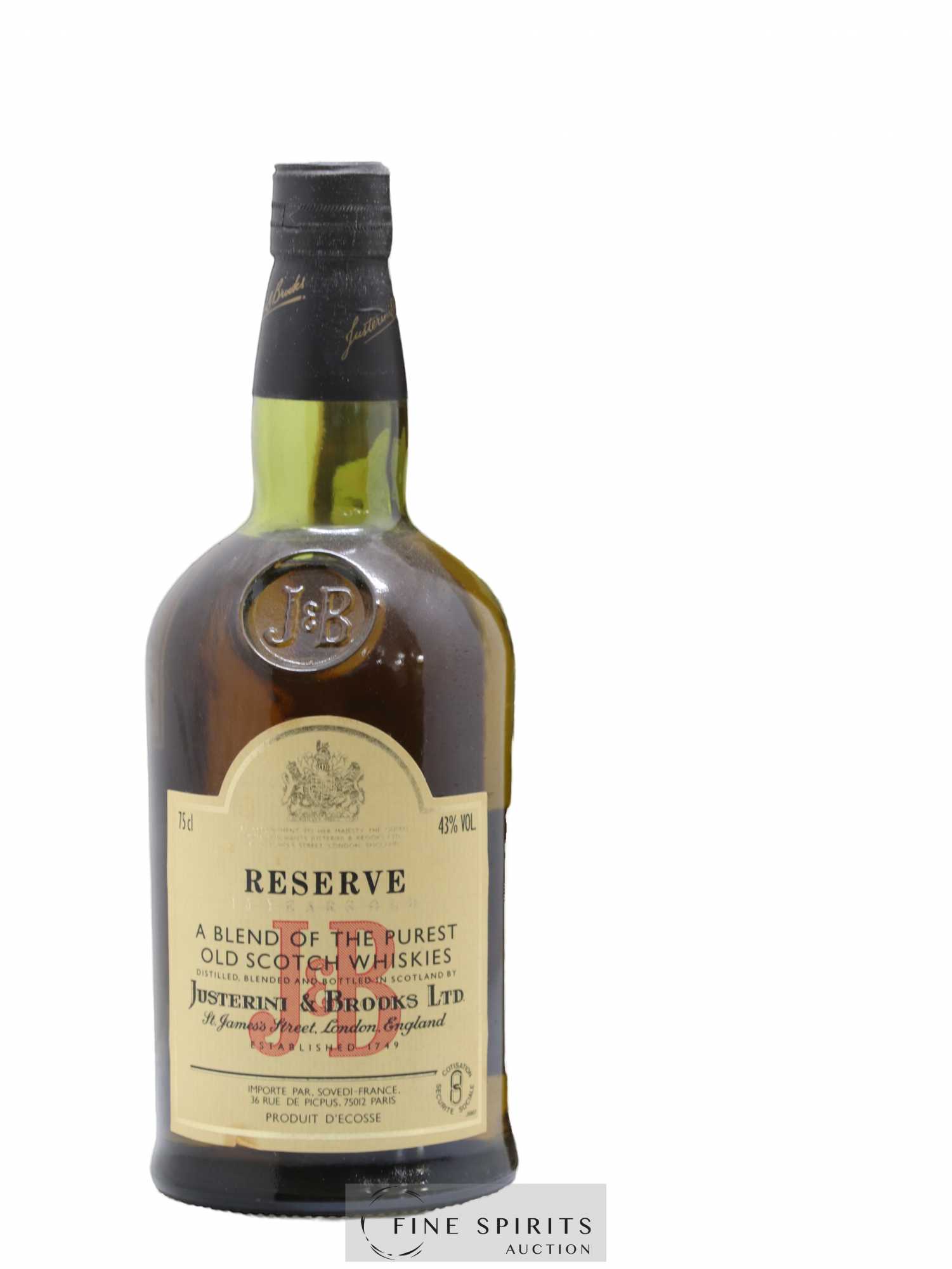 J&B 15 years Of. Reserve