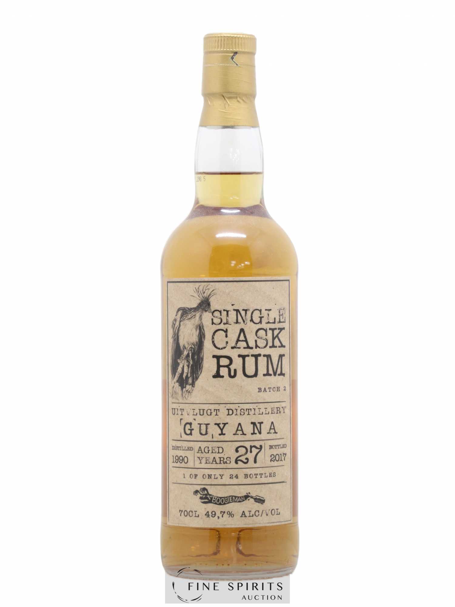Uitvlugt 27 years 1990 Boogieman Batch 2 - One of 24 - bottled 2017