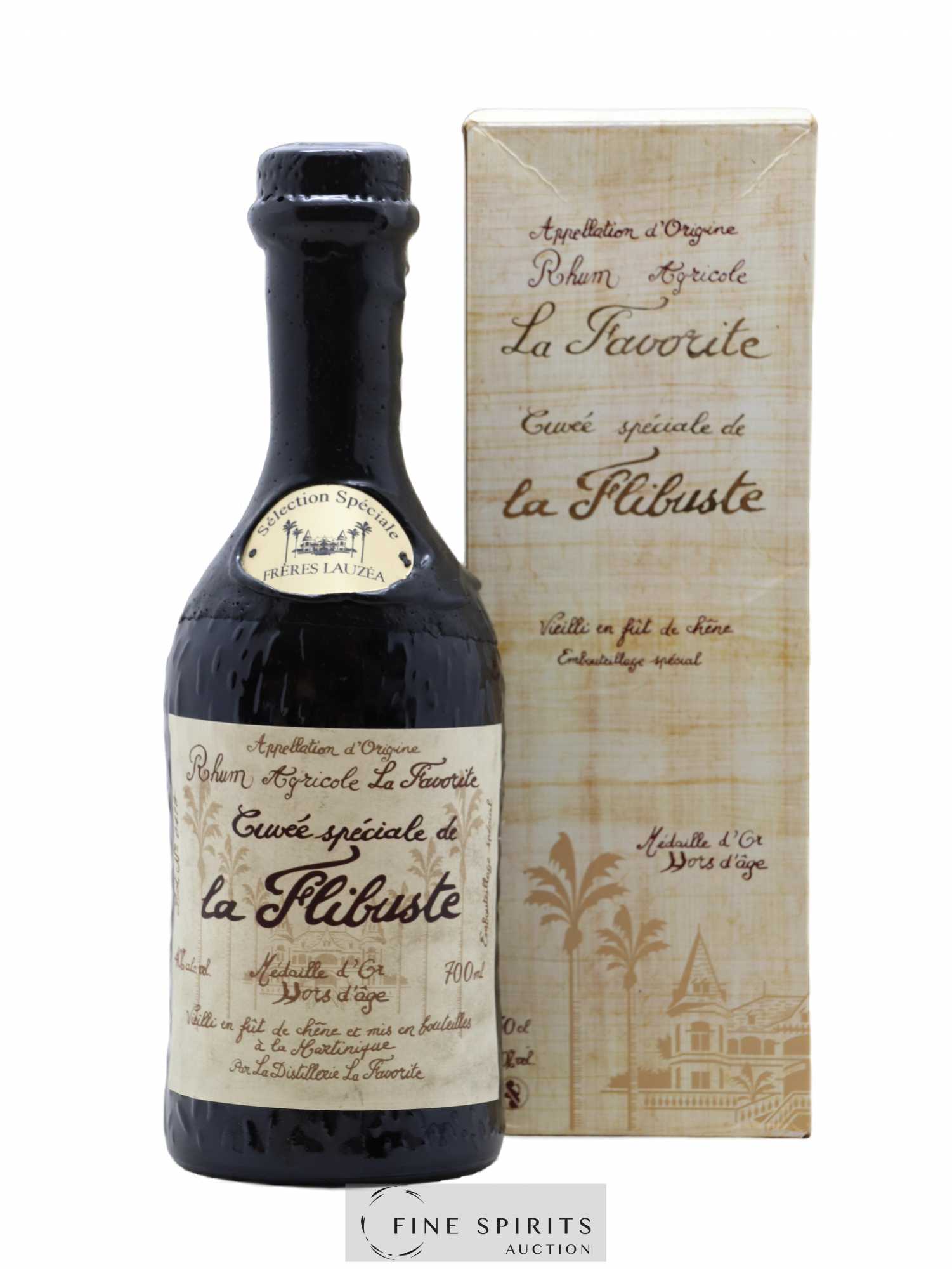 La Favorite 1980 Of. La Flibuste Sélection Spéciale Frères Lauzéa Cuvée Spéciale