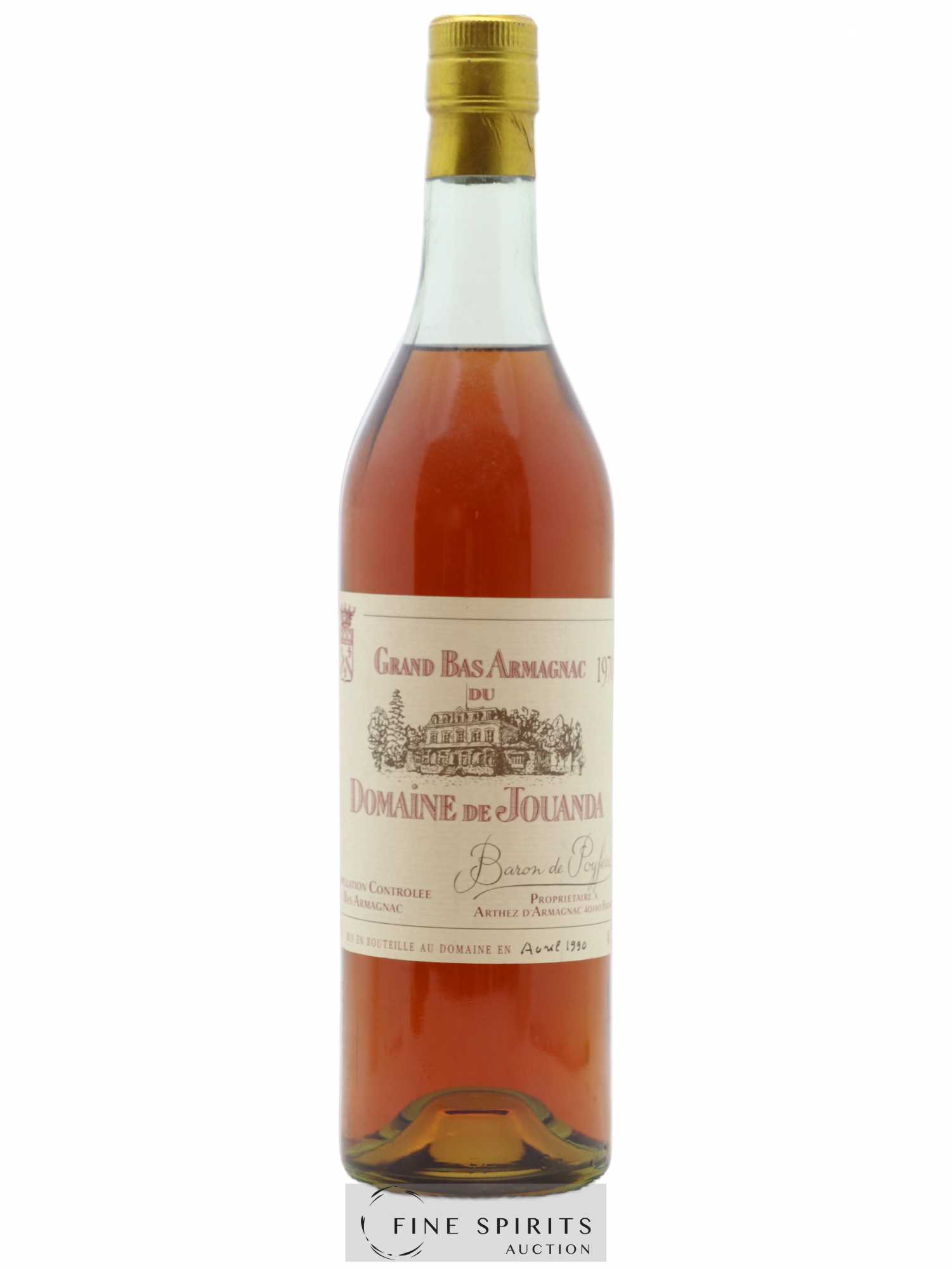 Domaine de Jouanda 1970 Of. bottled 1990