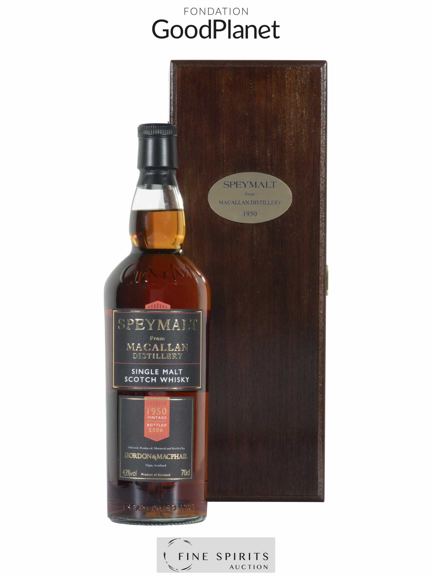 Macallan (The) Speymalt 1950 Gordon & Macphail