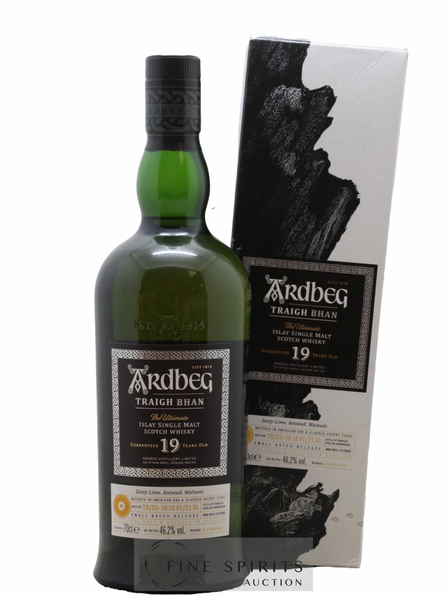 Buy Ardbeg 19 years Of. Traigh Bhan TB-03-10.10.01-21.BL The