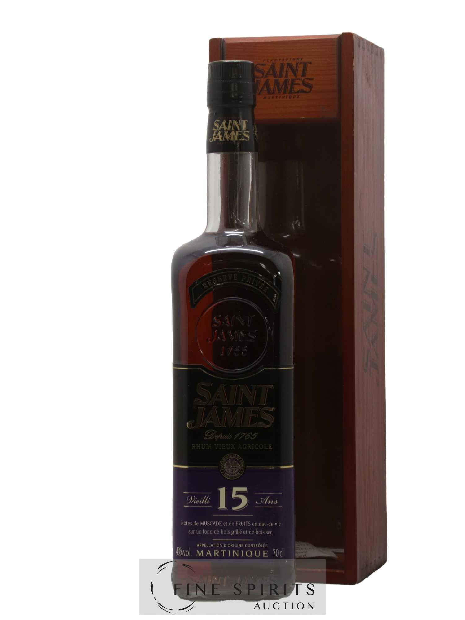 Saint James 15 years Of.