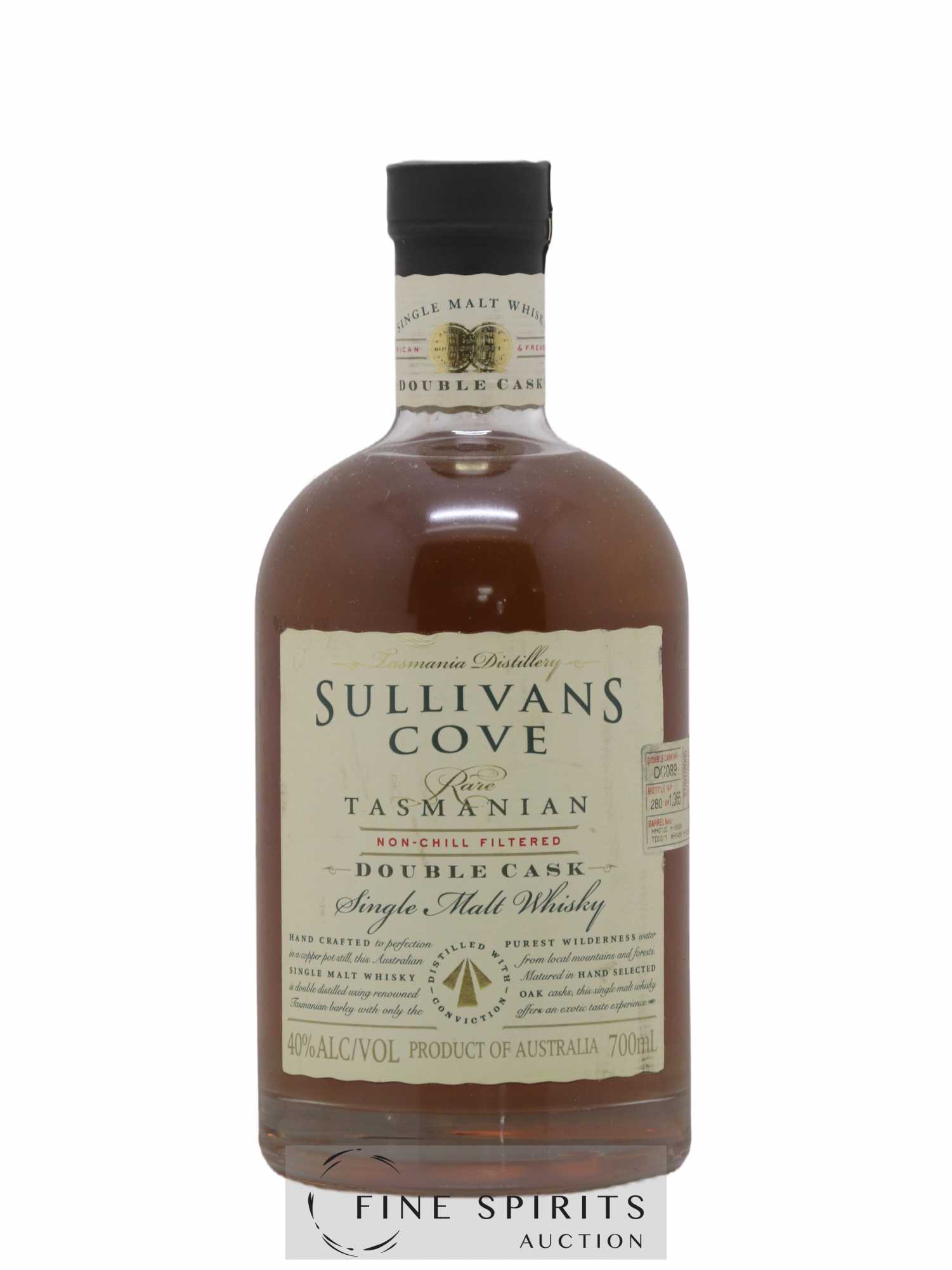 Sullivans Cove Of. Double Cask