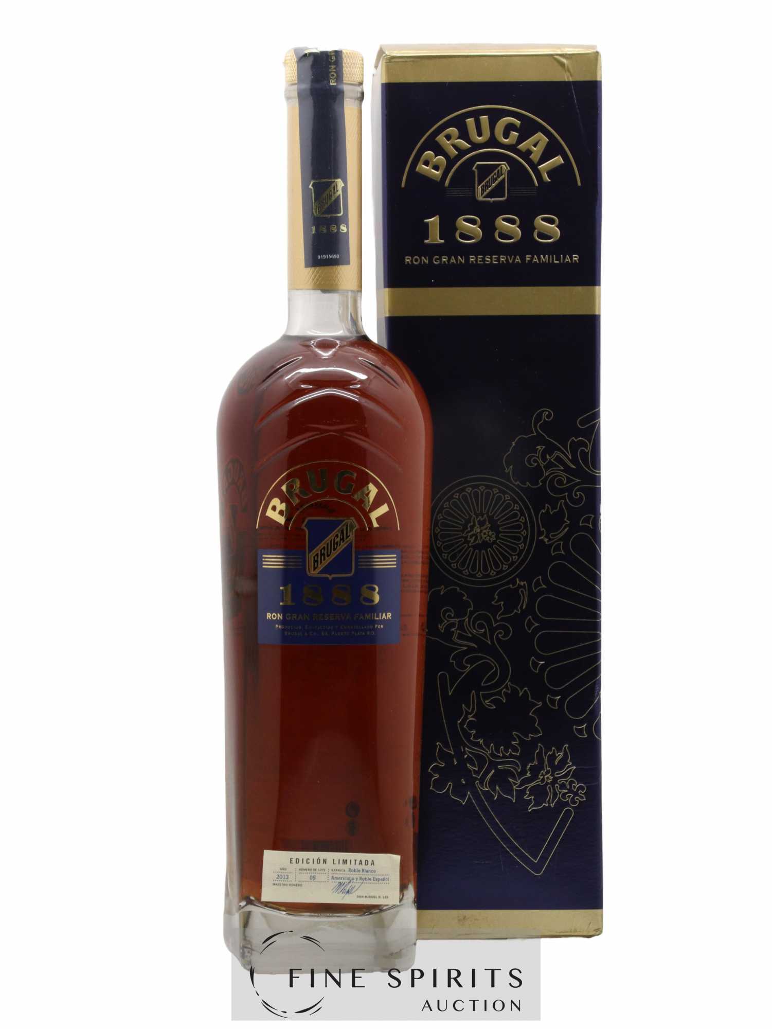 Brugal Of. 1888 Gran Reserve Familiar Lote n°05 - Año 2013 Edición Limitada