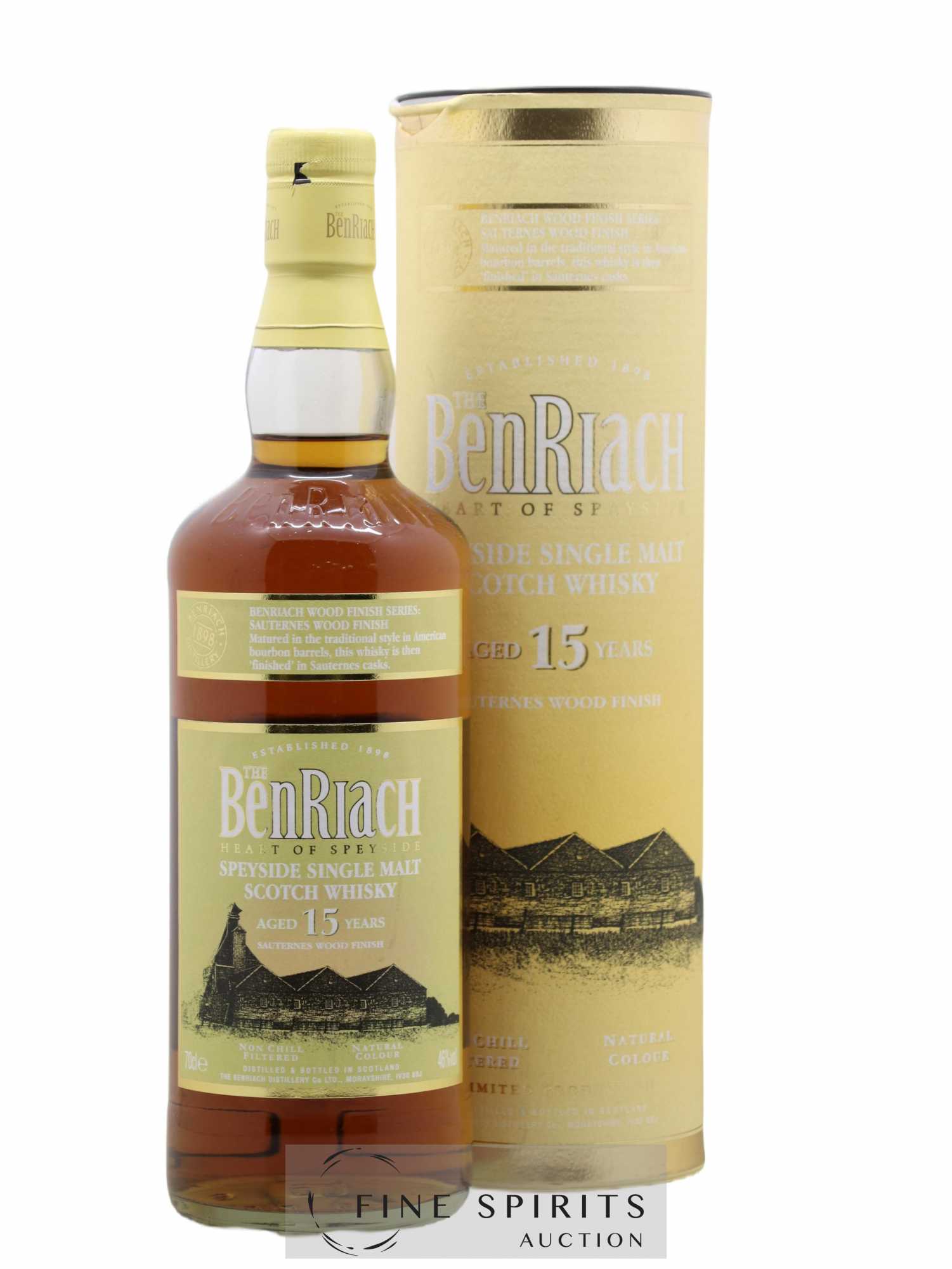 Benriach 15 years Of. Sauternes Wood Finish