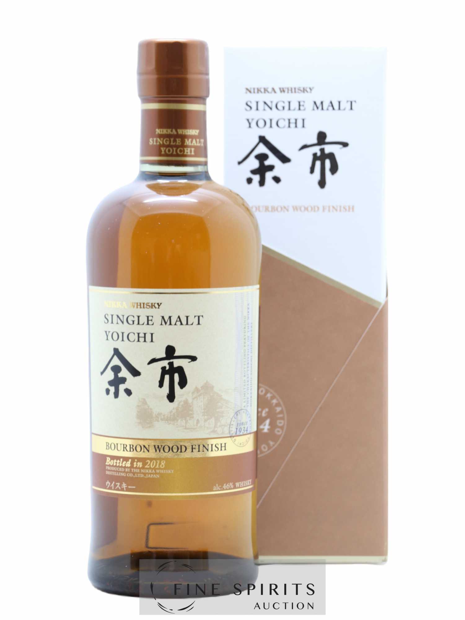 Yoichi Of. Bourbon Wood Finish 2018 Release Nikka Whisky