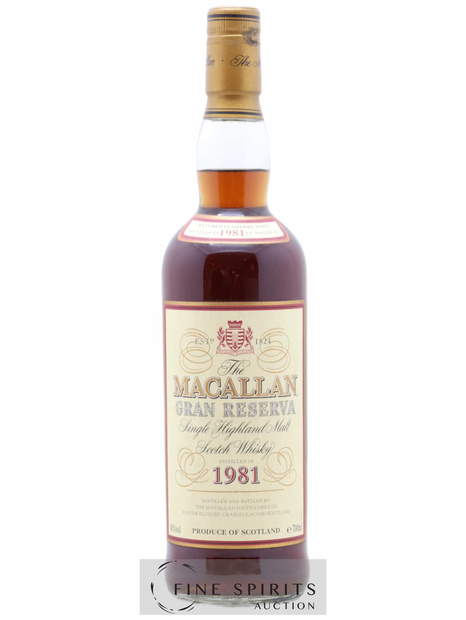 Macallan (The) 1981 Of. Gran Reserva