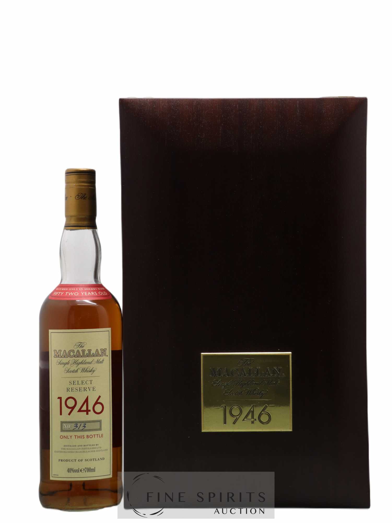 Macallan (The) 52 years 1946 Of. Select Reserve