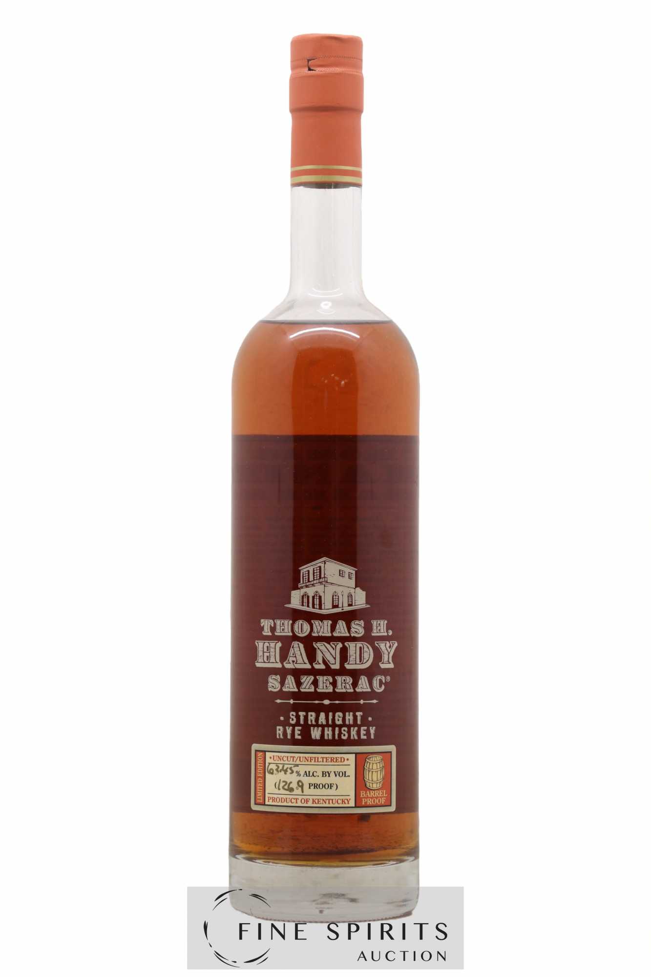 Thomas H. Handy Sazerac Of. Antique Collection Barrel Proof - Release 2015 Limited Edition
