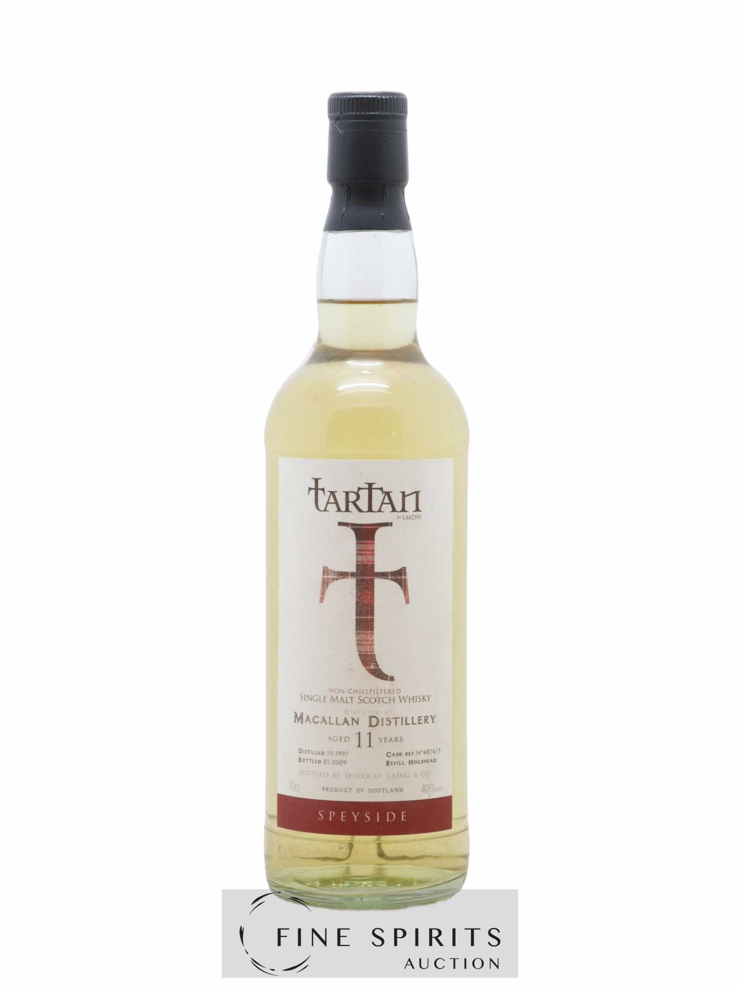 Macallan (The) 11 years 1997 Douglas Laing Tartan Cask Ref n°4874-5 - bottled 2009 LMDW